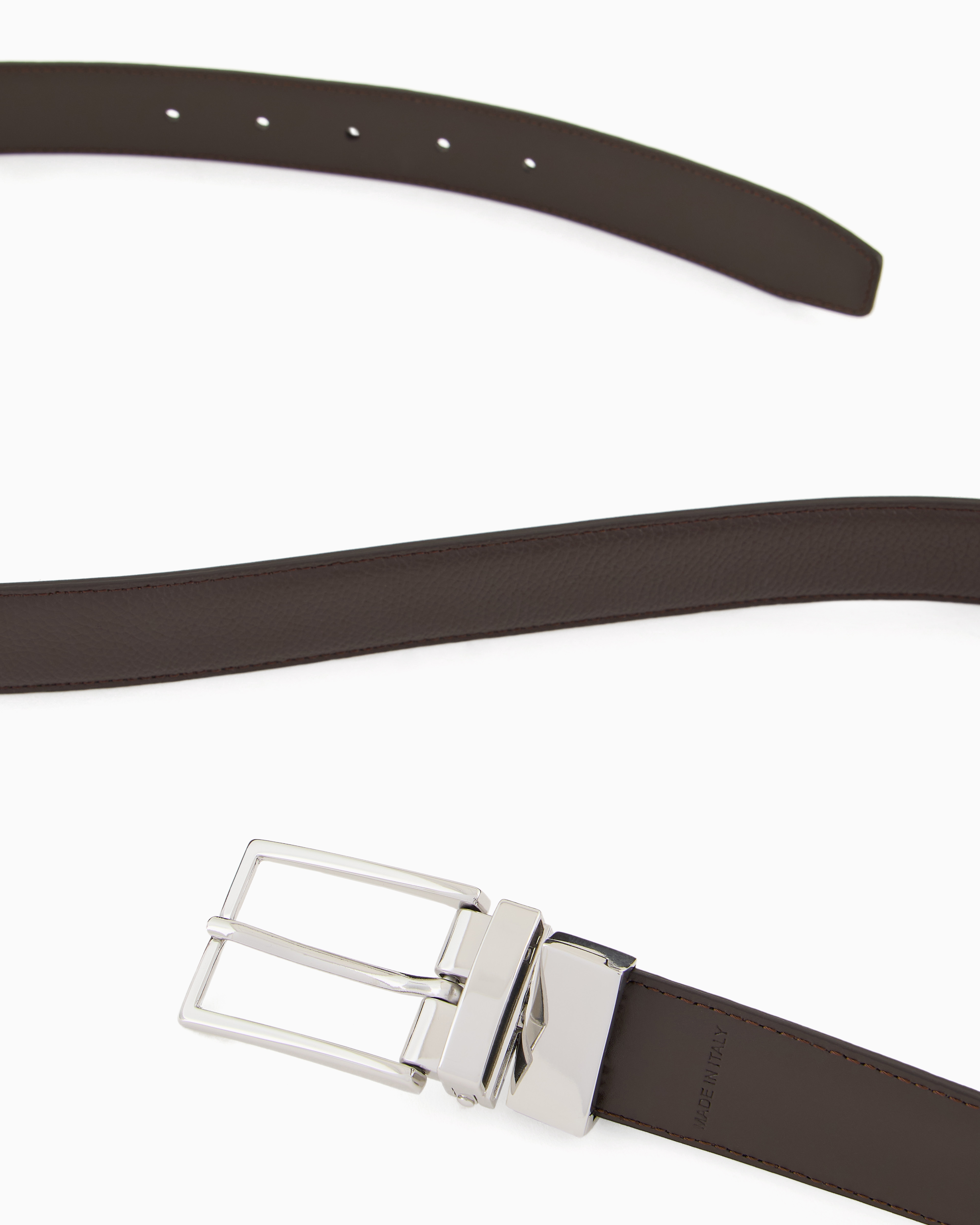 Emporio Armani Belts In Brown