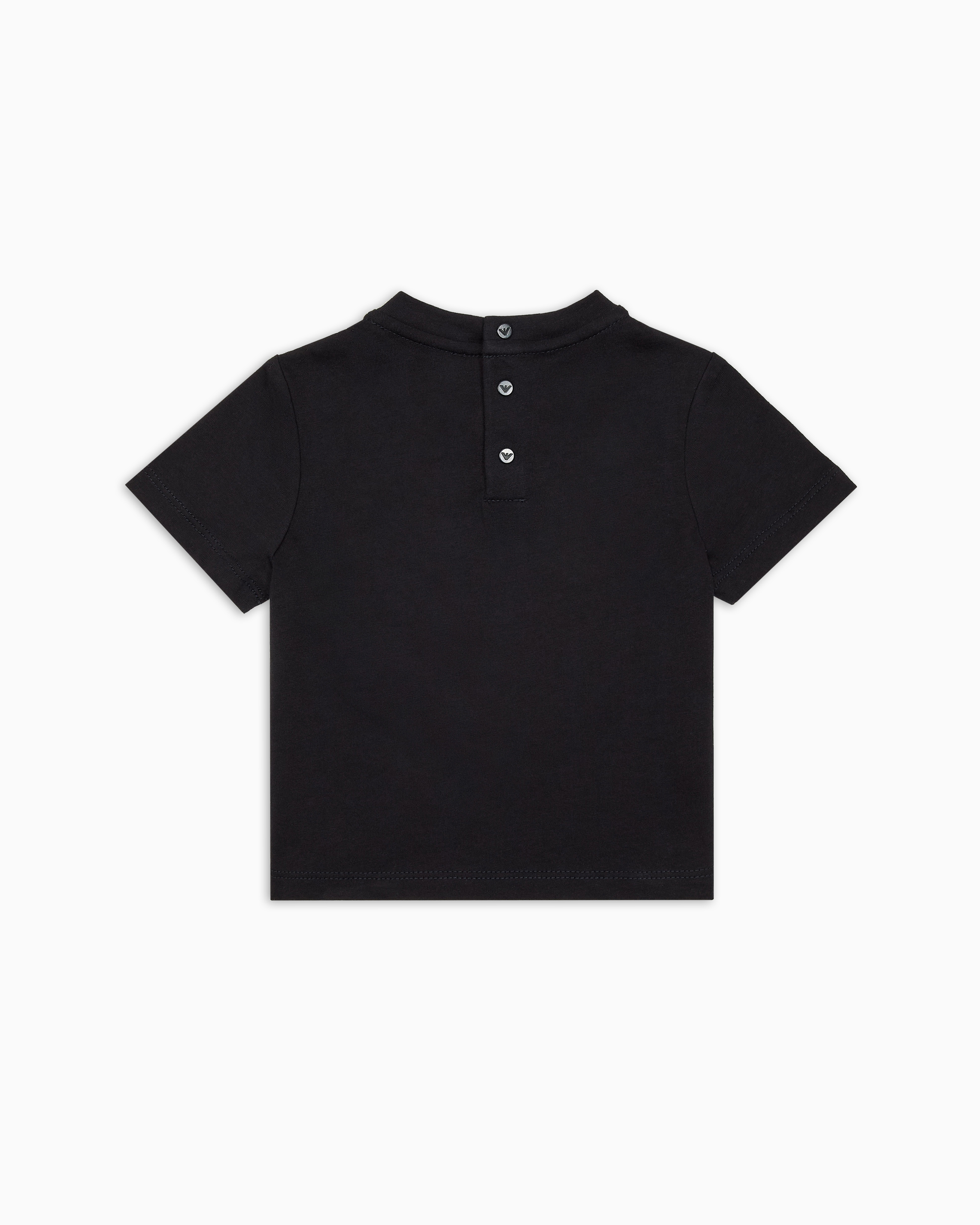 Emporio Armani T-shirts In Navy Blue