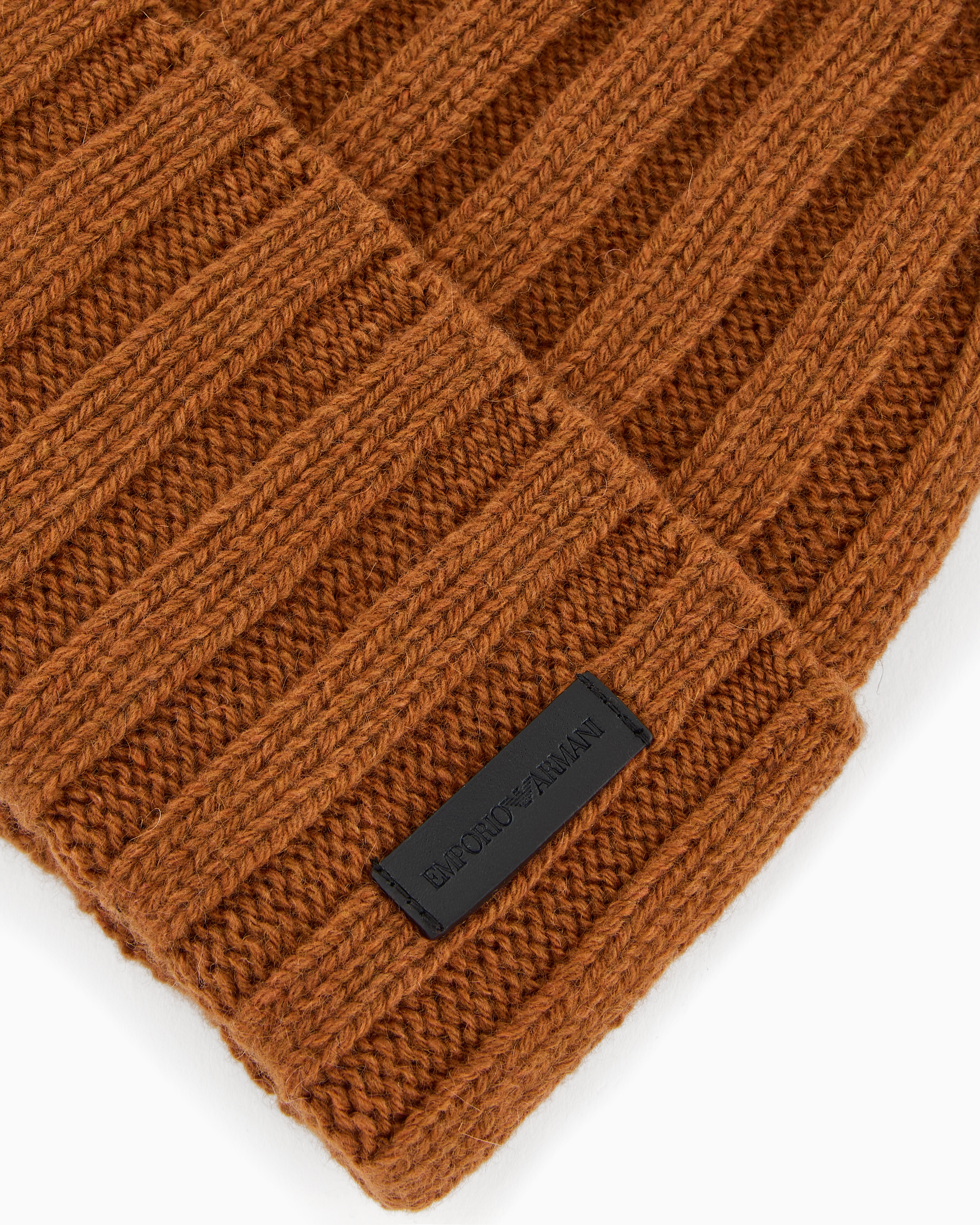 Emporio Armani Beanies In Brown