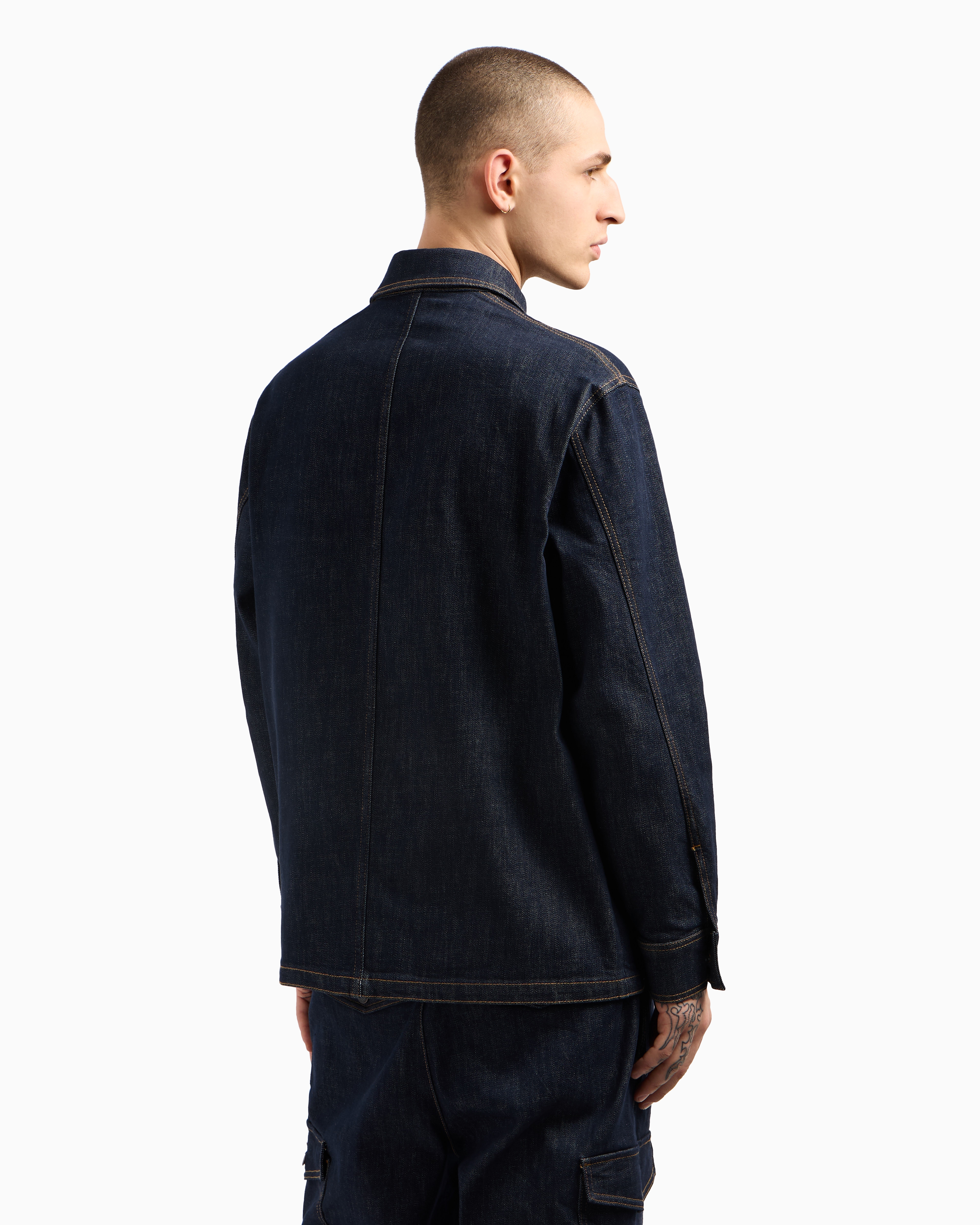 ARMANI JEANS ダークグ紺ジャケット XL undefined
