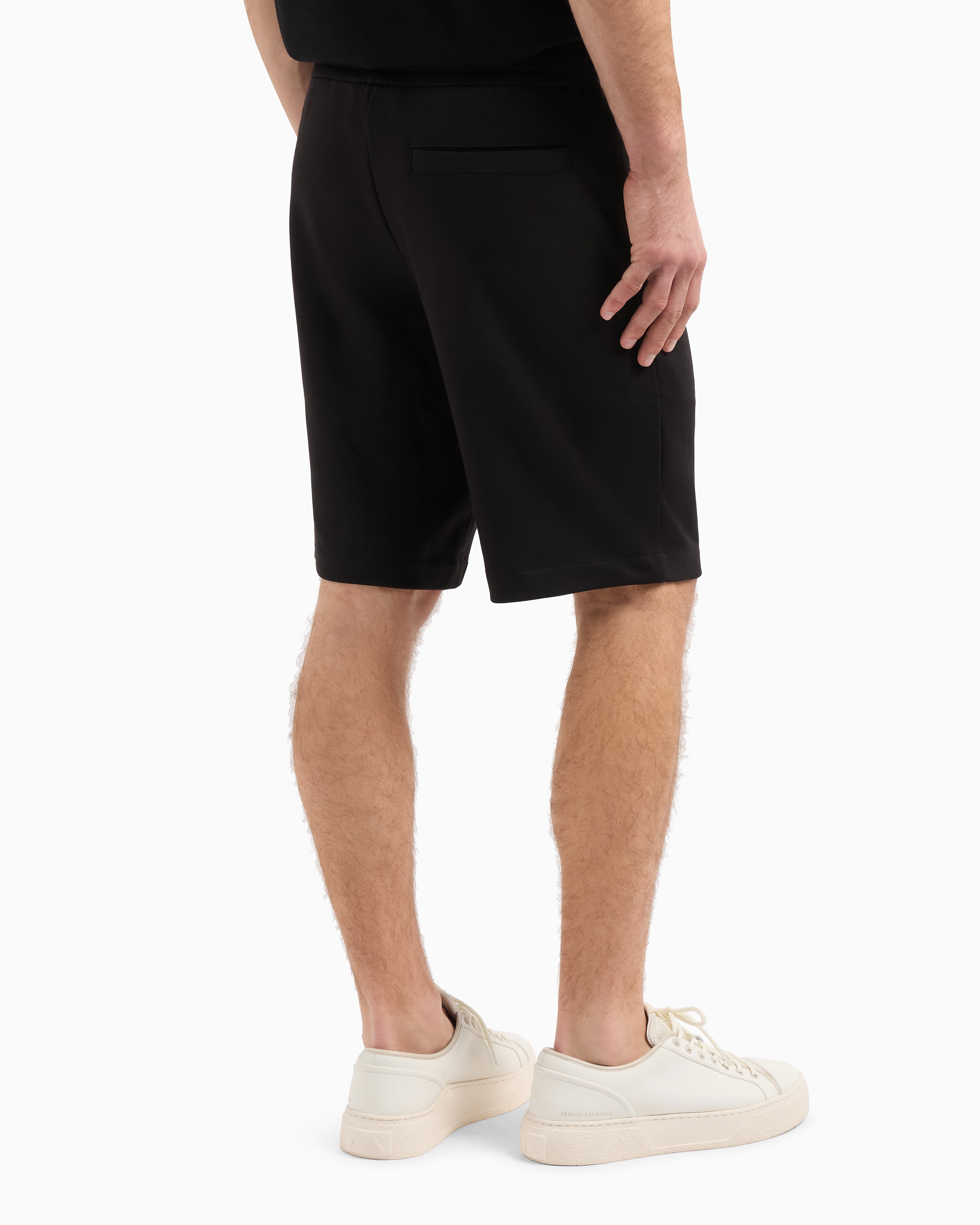 Armani exchange sweat shorts discount