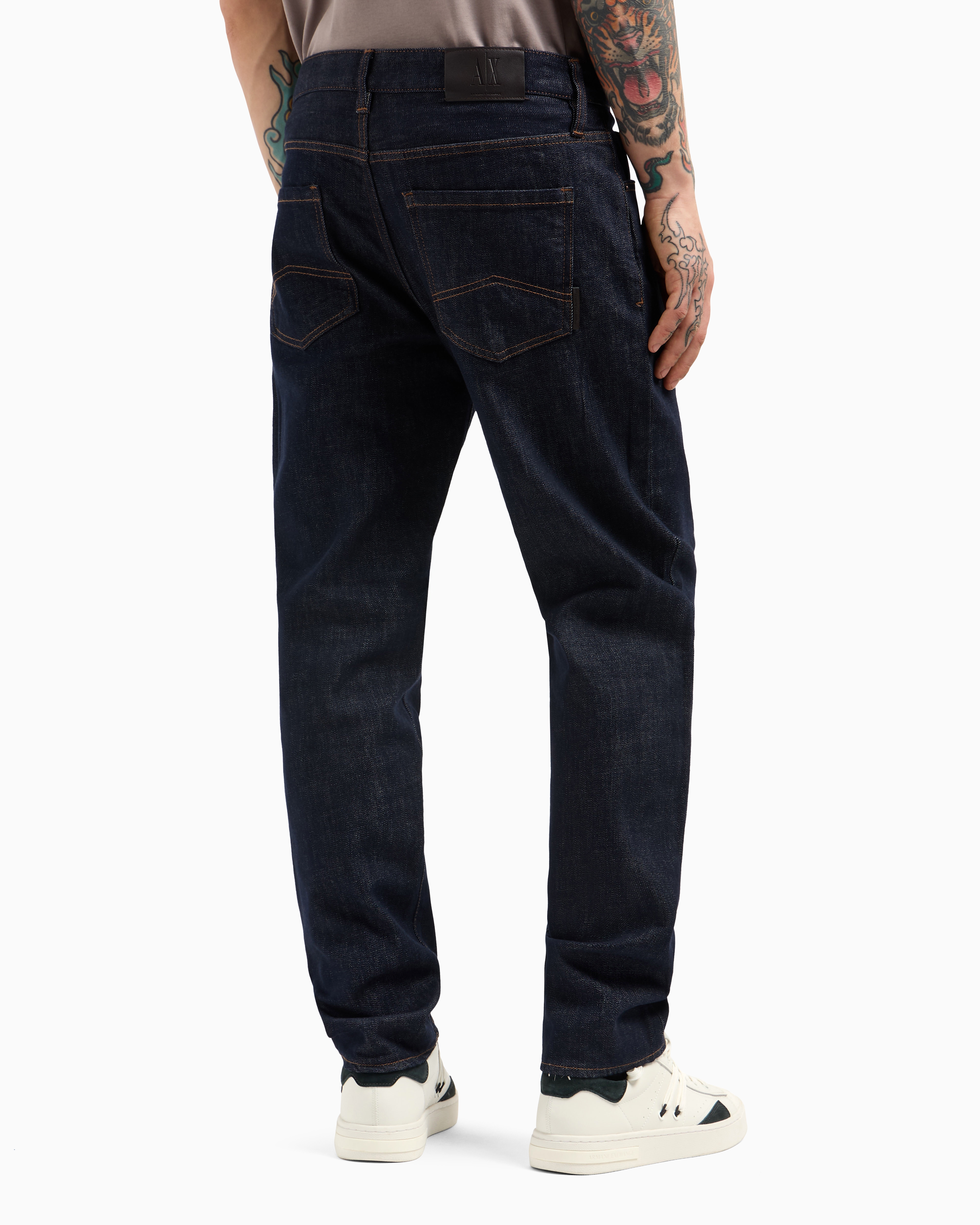 Armani Exchange Slim Jeans In Blue