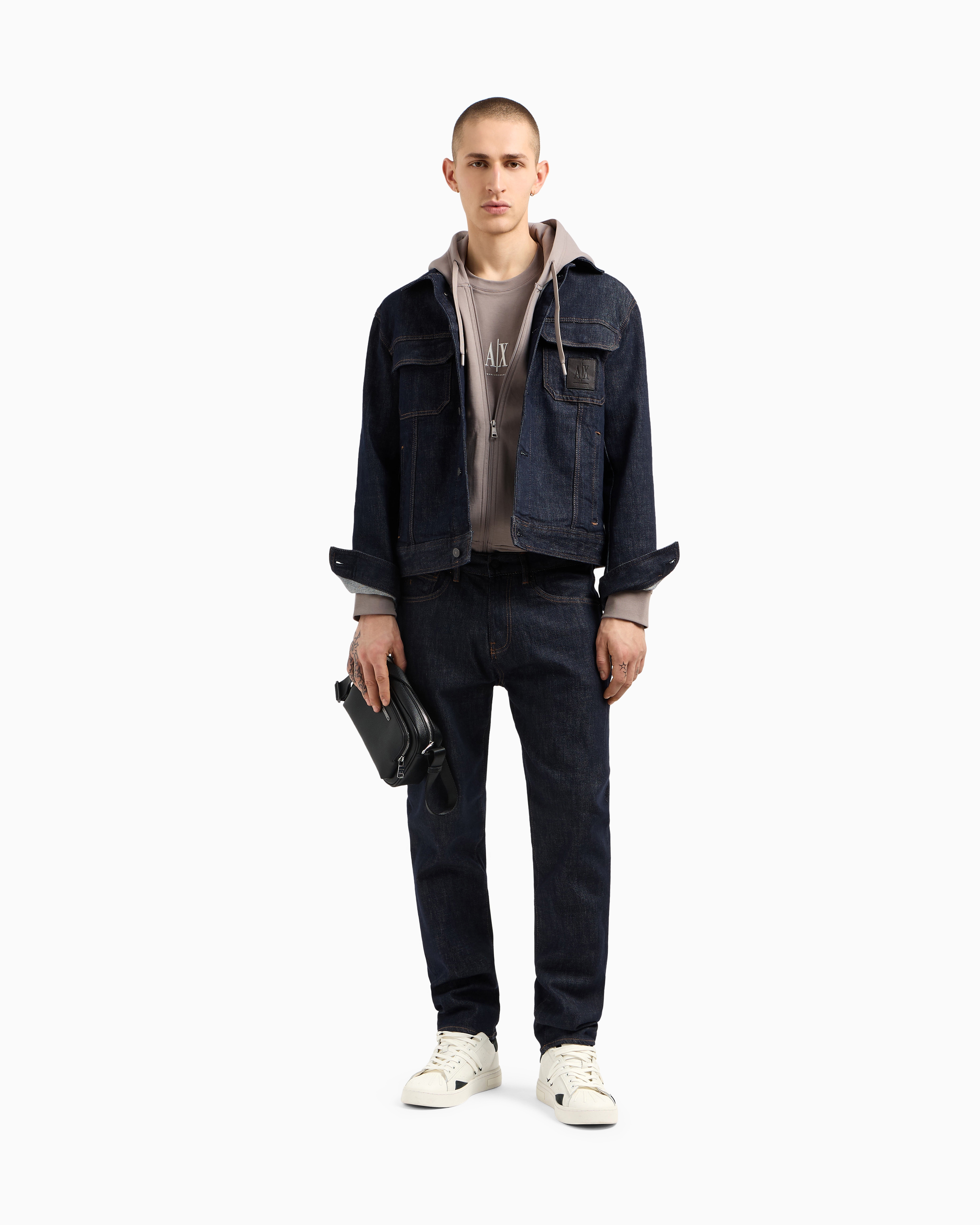 Armani Exchange Slim Jeans In Blue