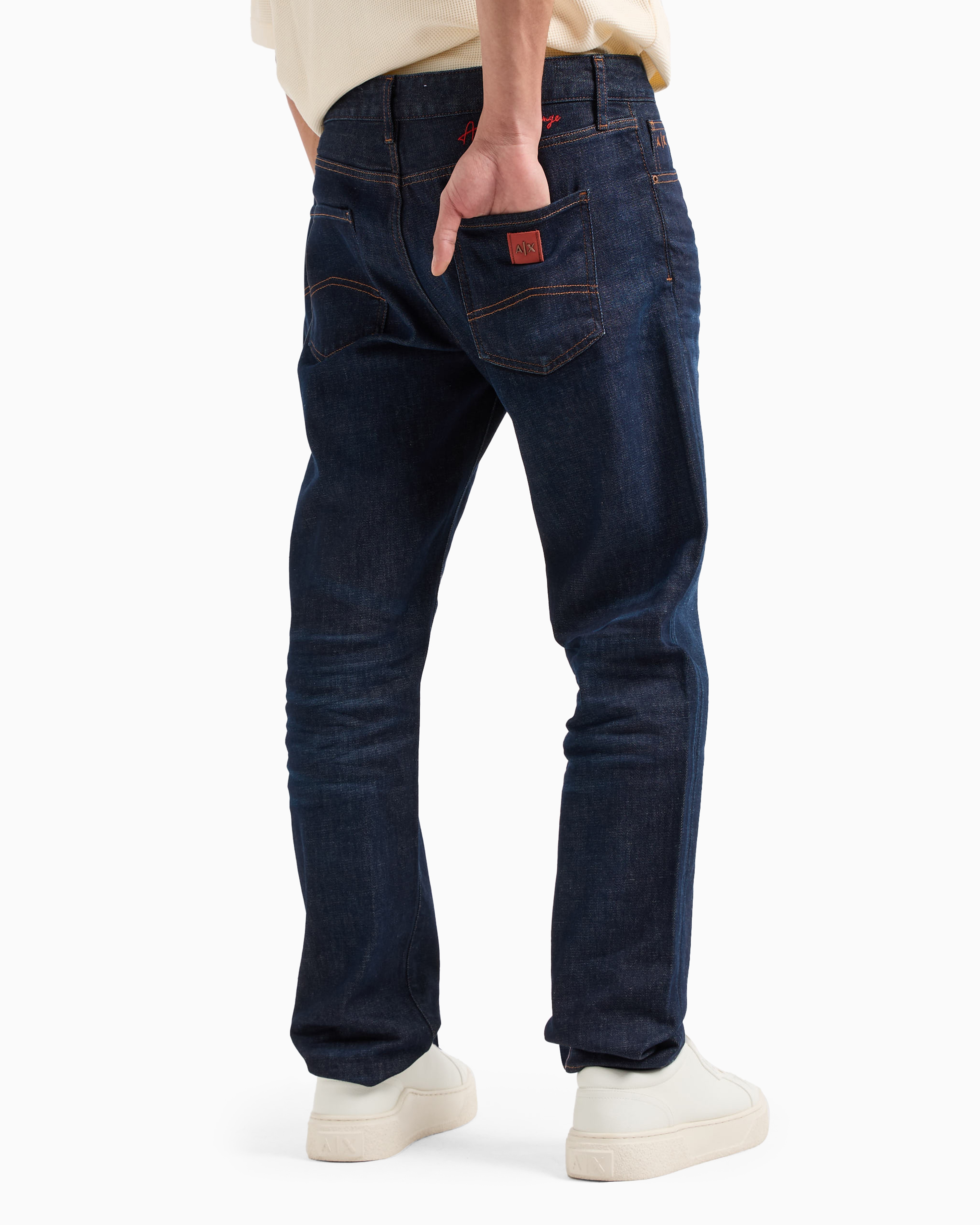パンツ ARMANI EXCHANGE - decoration wide denim undefined