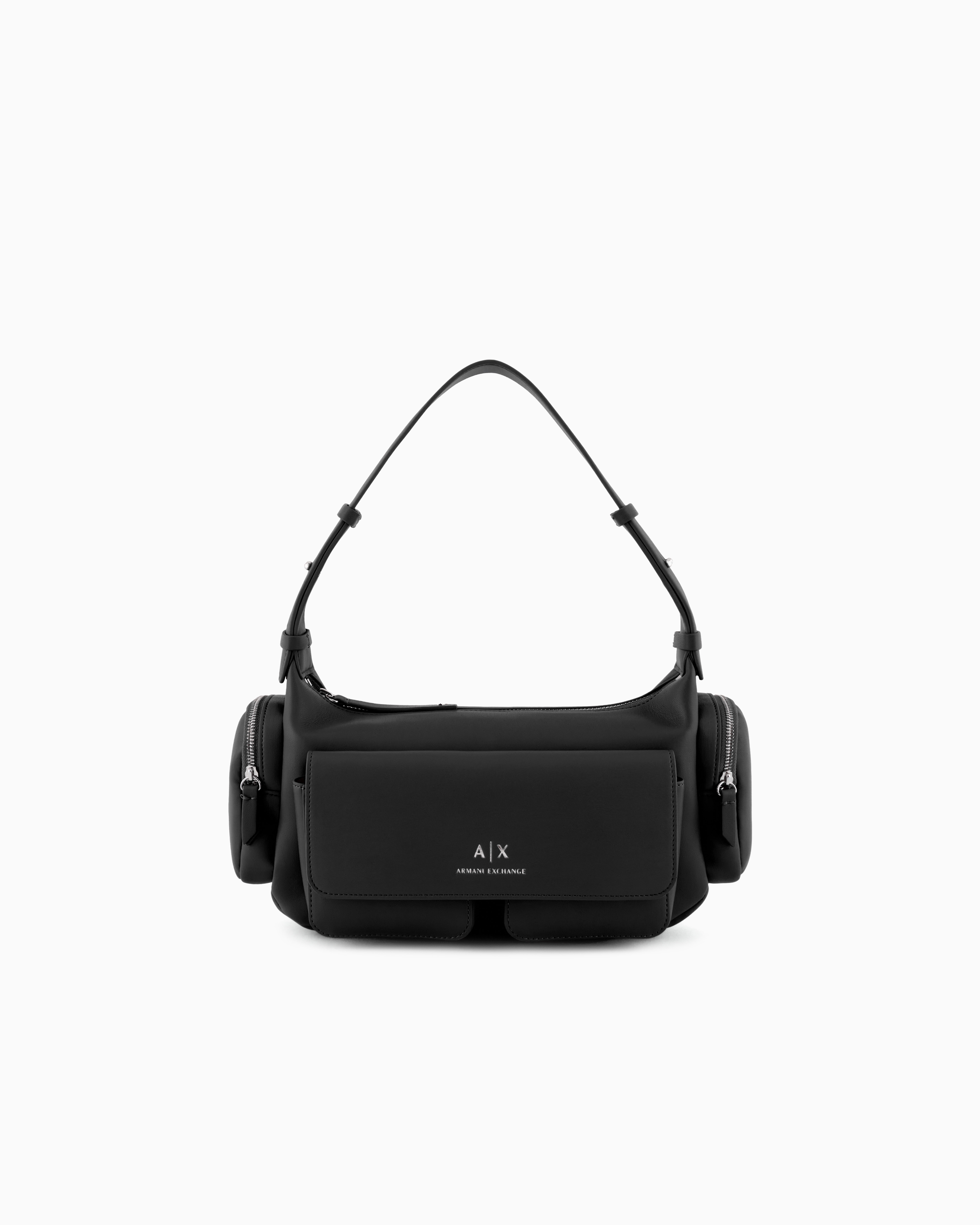 Armani Exchange Shoulder Bags In Black