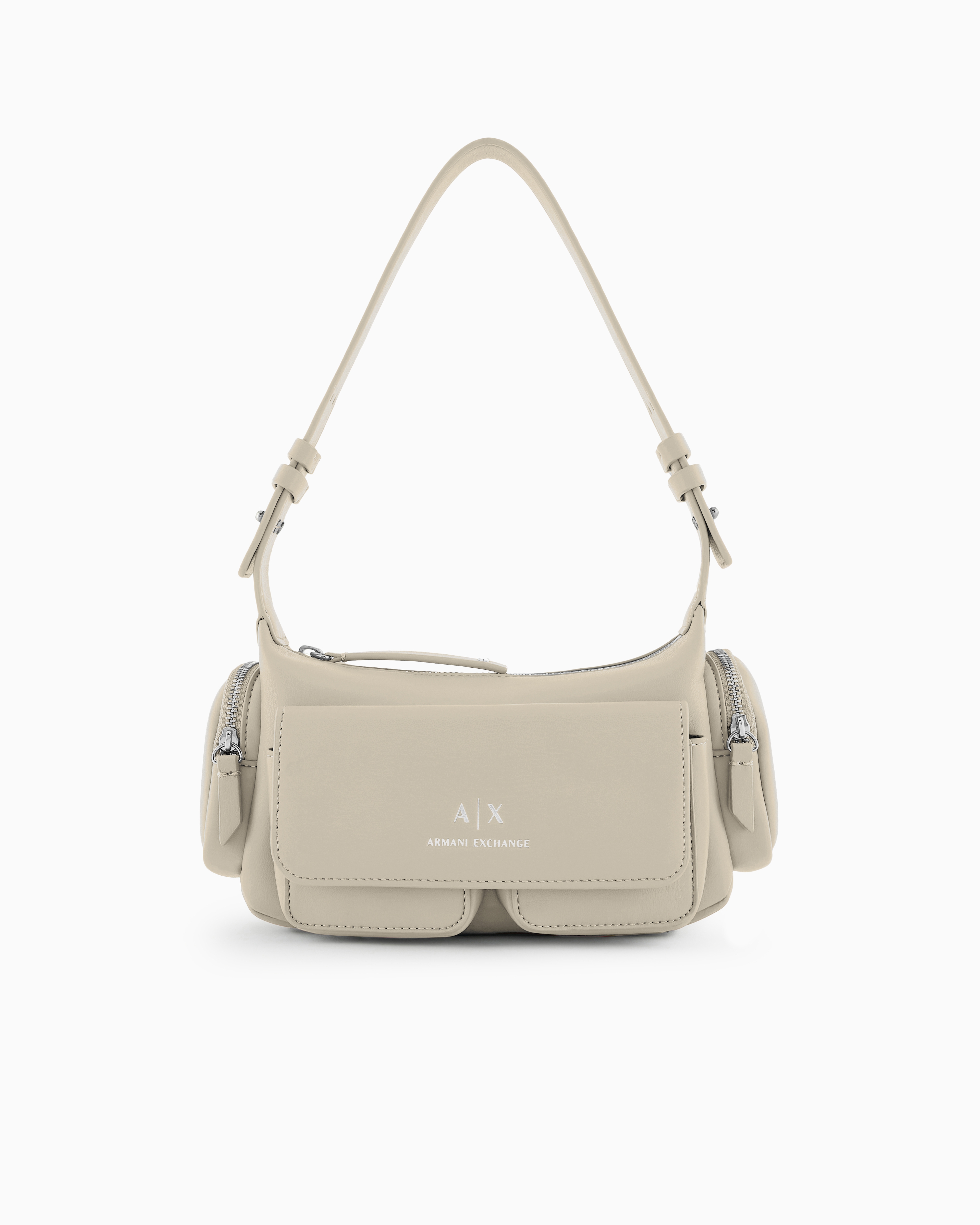 Armani Exchange Shoulder Bags In Beige