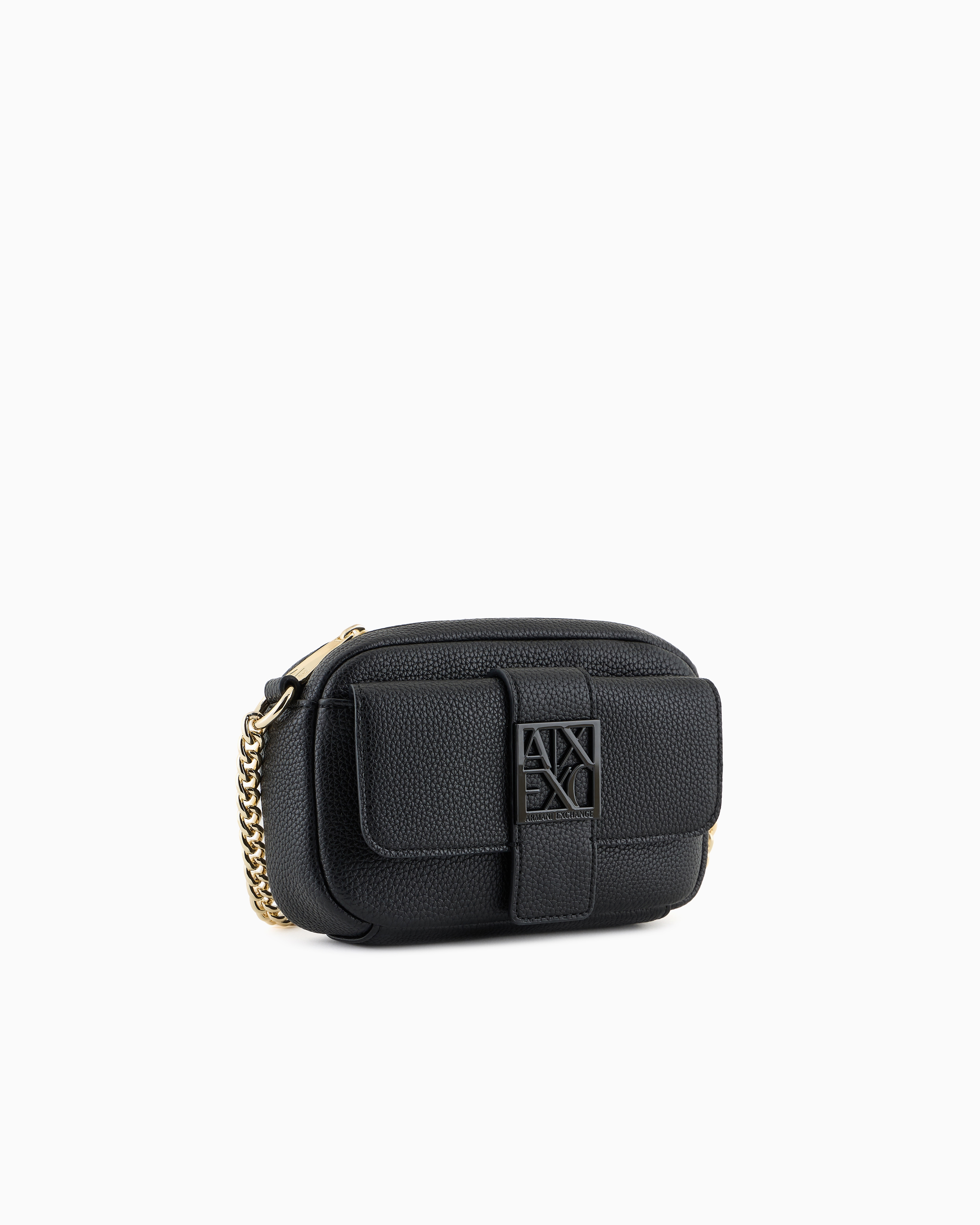 Armani Exchange Crossbody Bags In Black