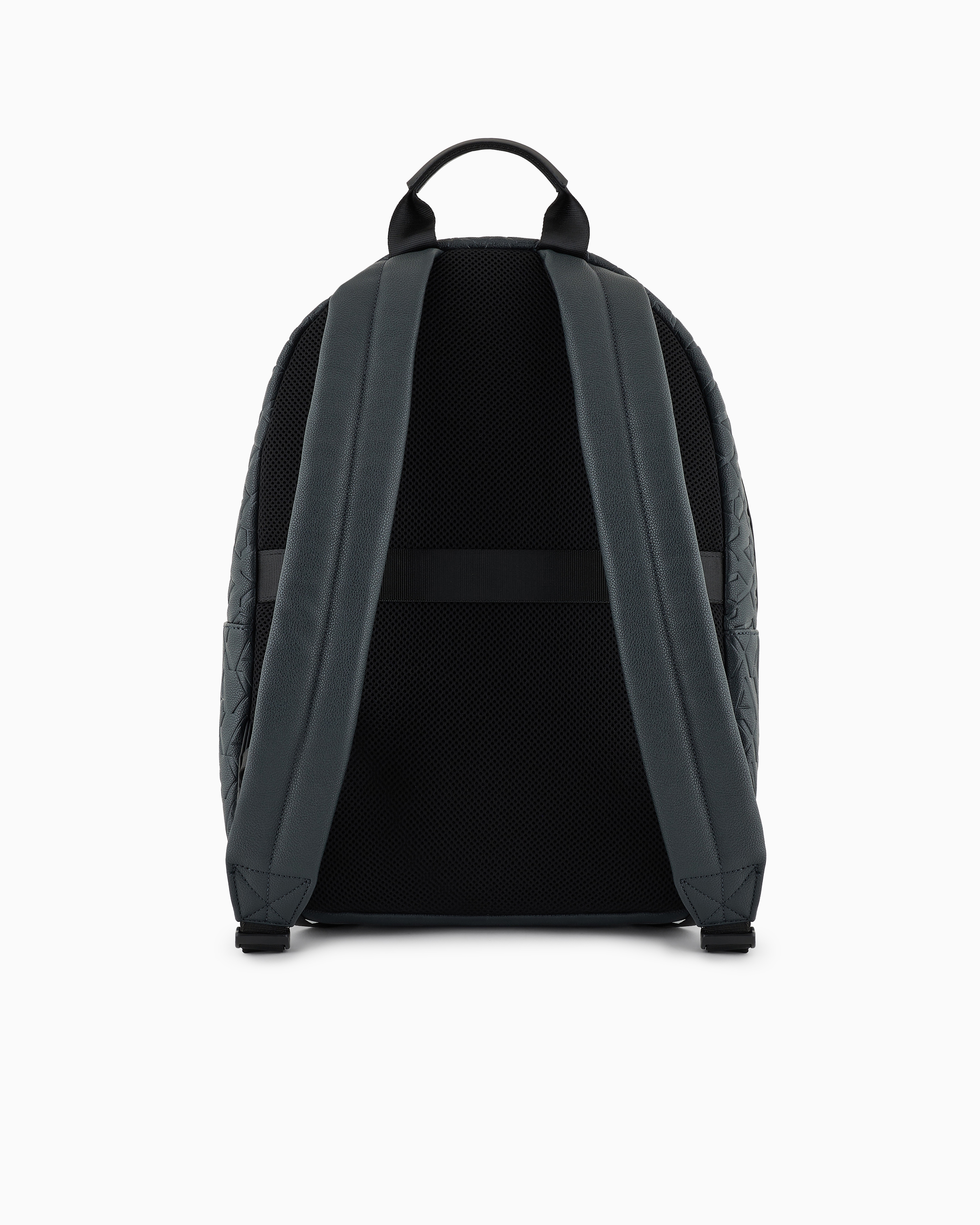 Armani Exchange Asv Recycled Material Backpack In Green