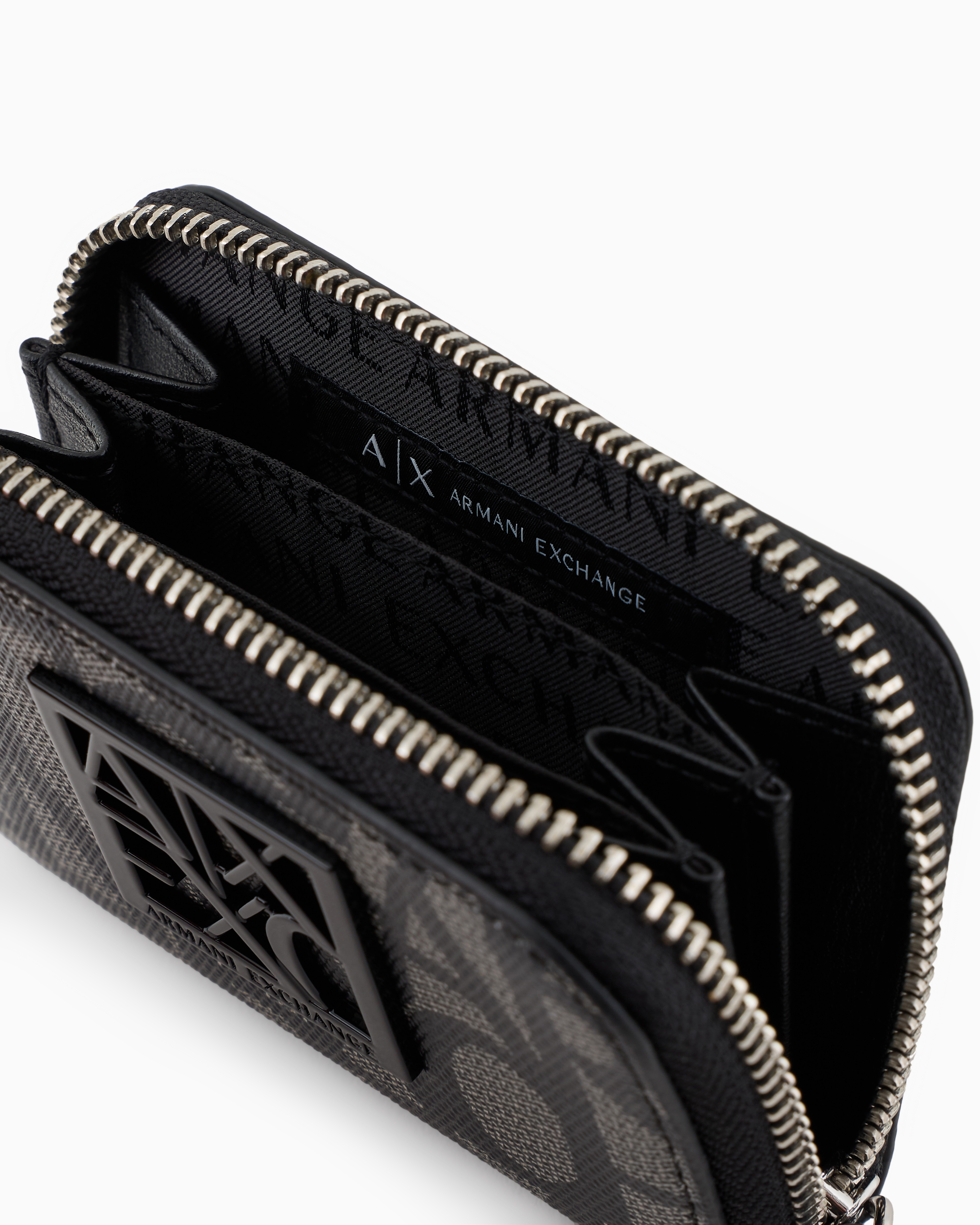 Armani Exchange Wallets In Black