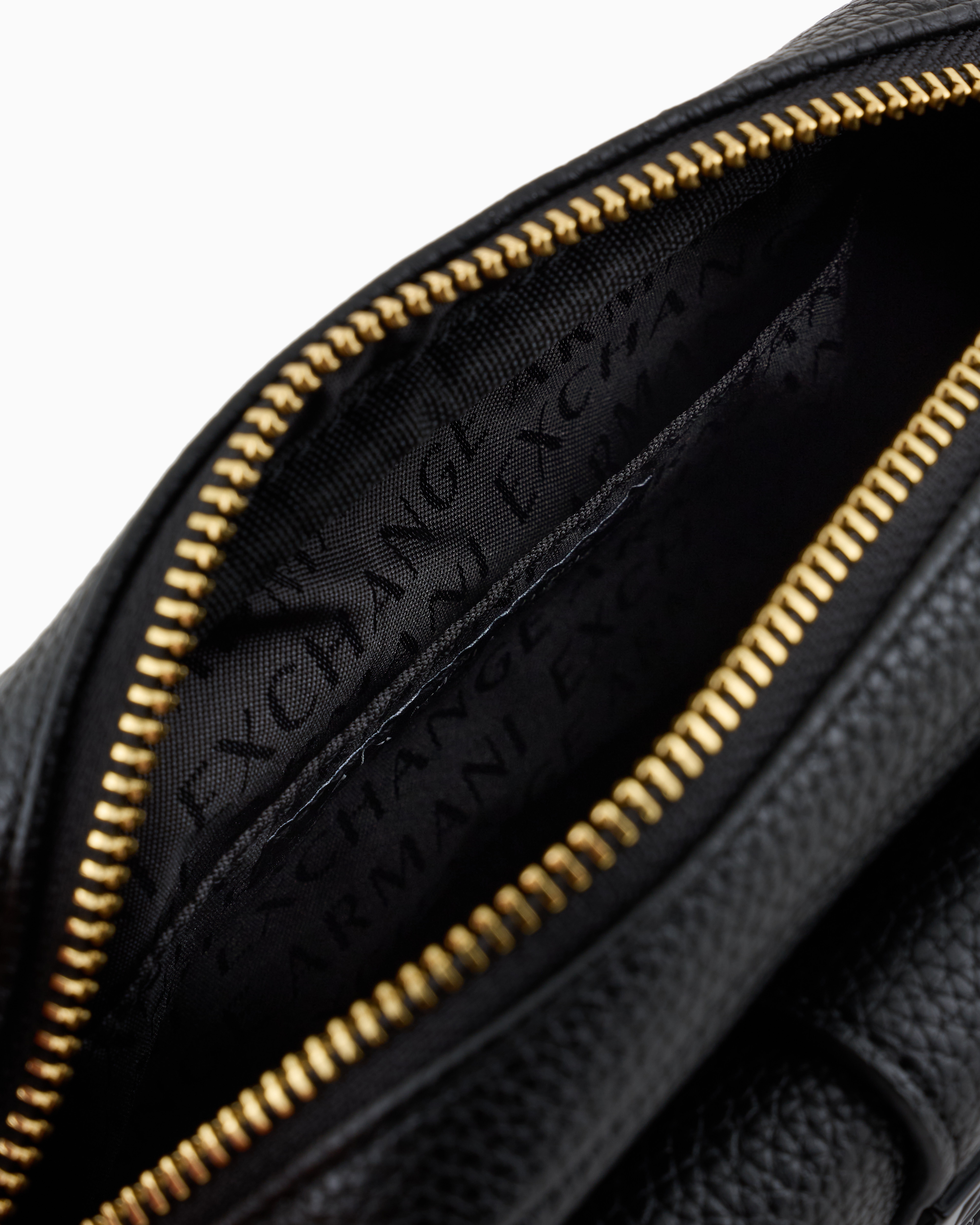 Armani Exchange Crossbody Bags In Black