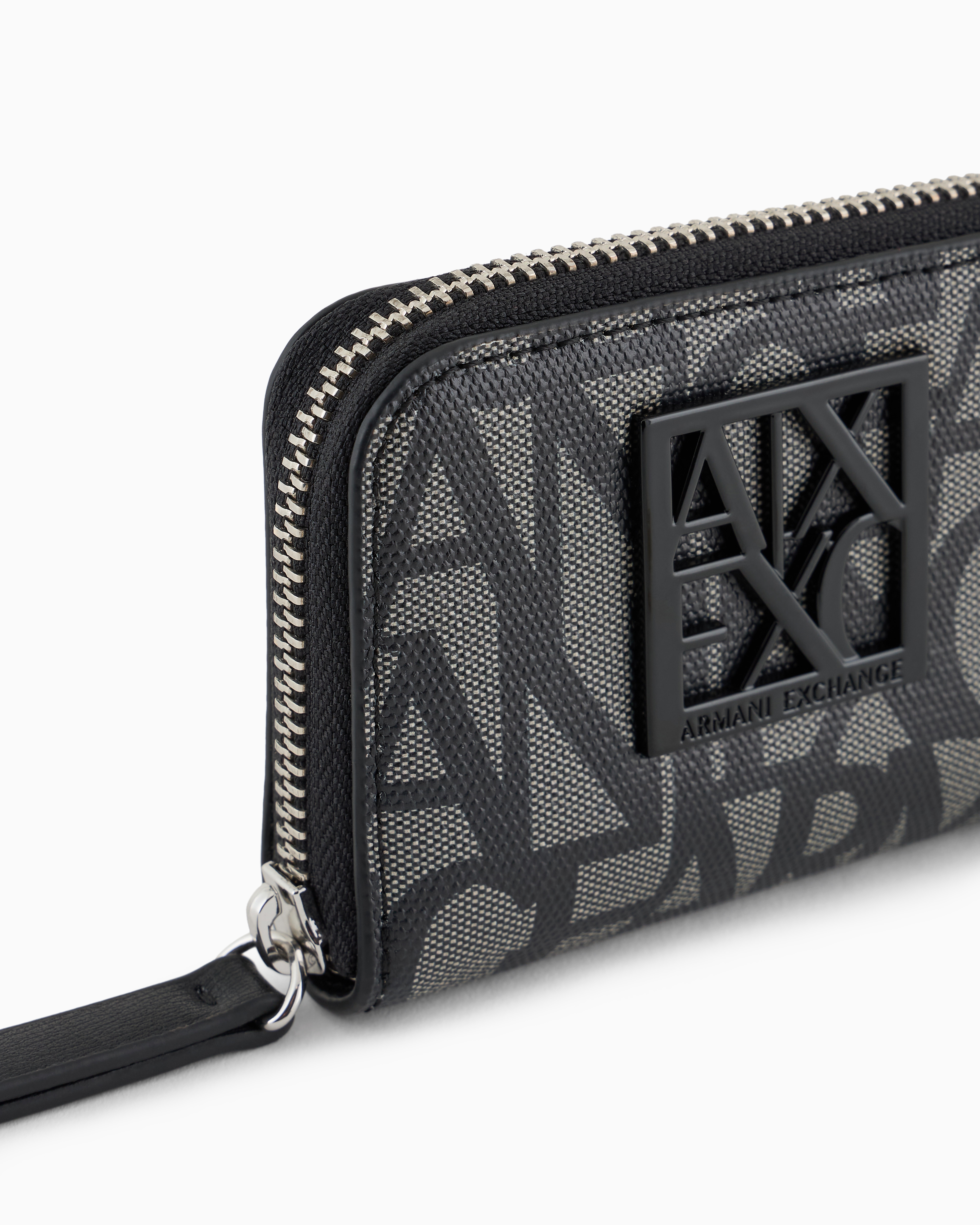 Armani Exchange Wallets In Black