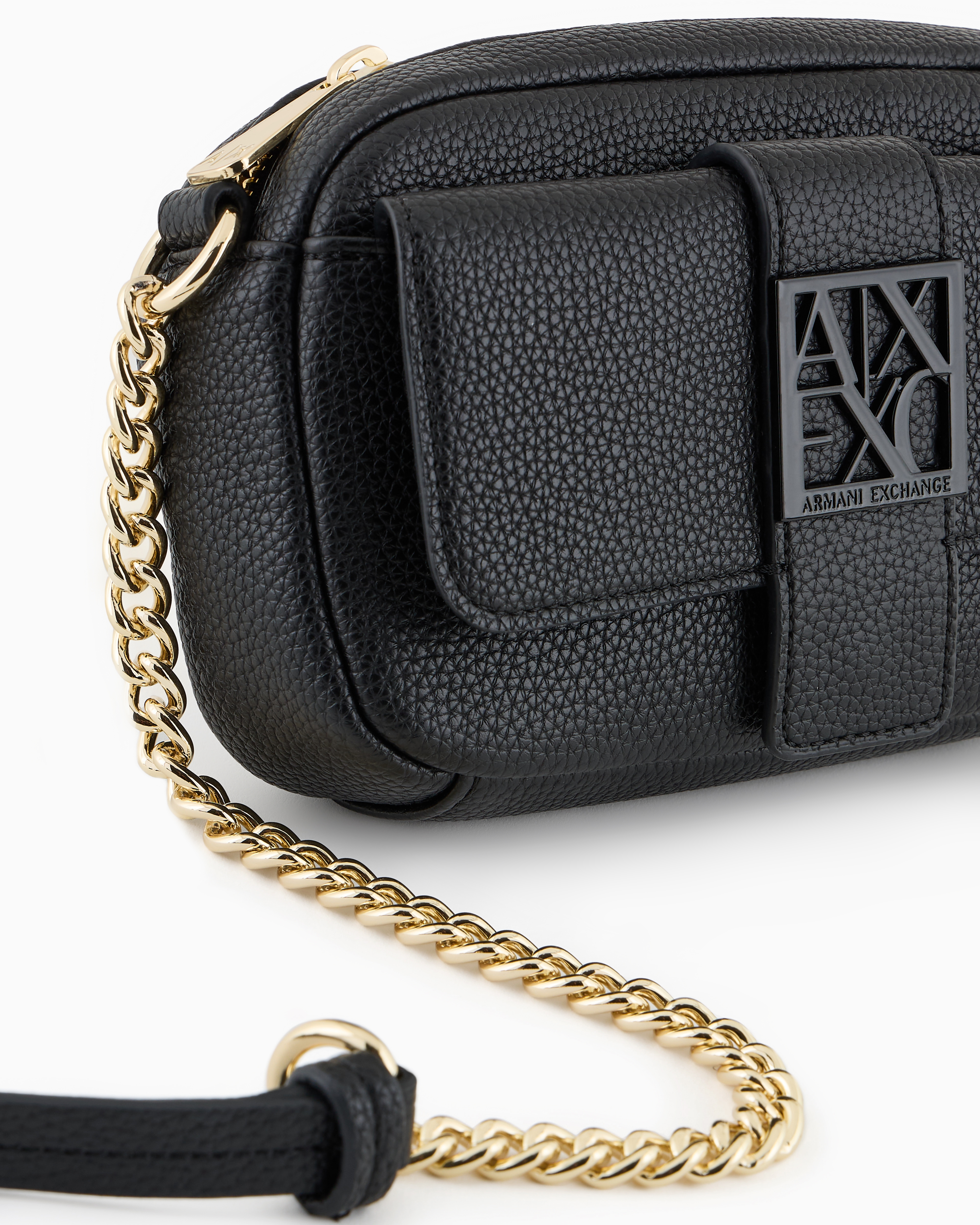Armani Exchange Crossbody Bags In Black