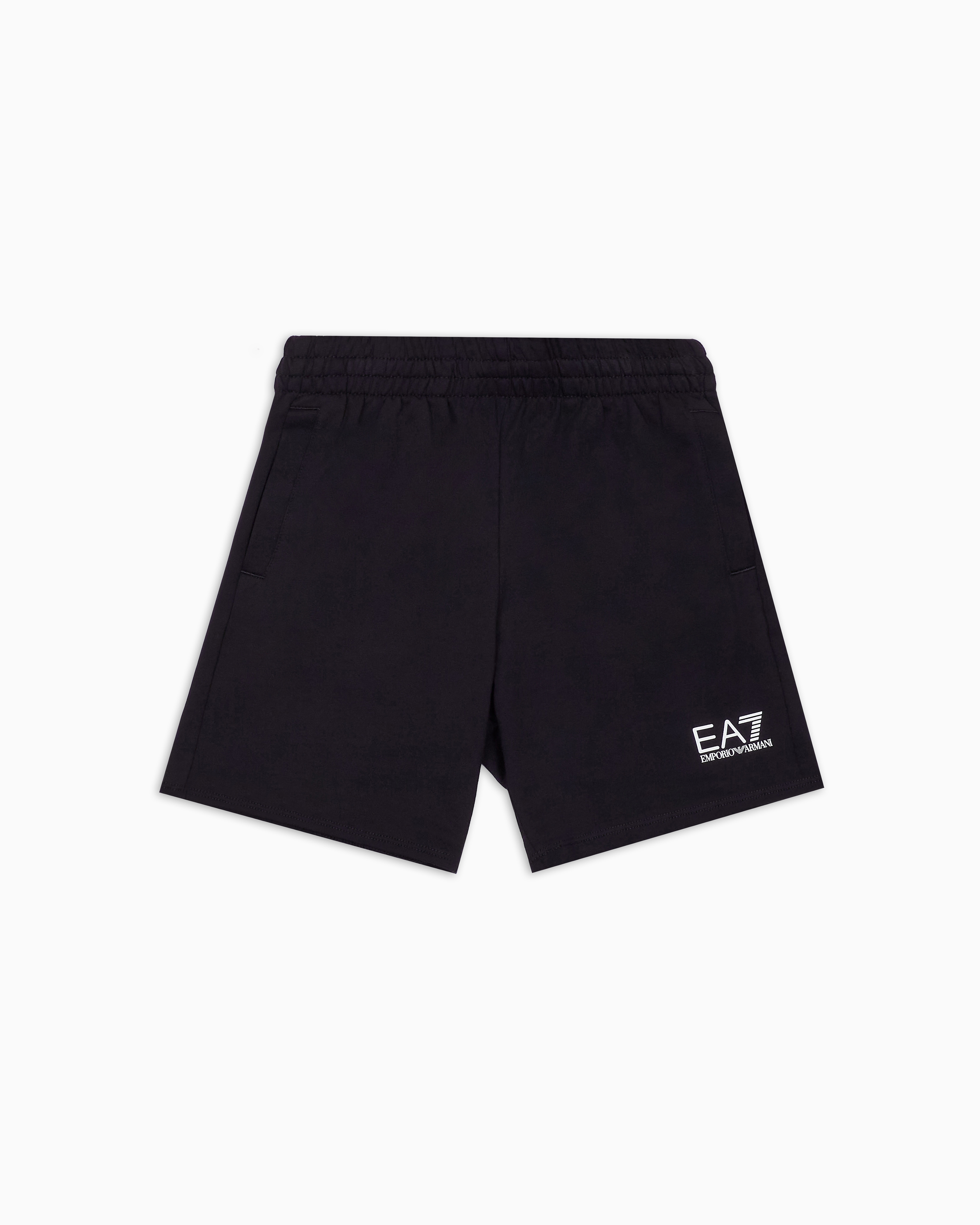 Ea7 Kids' Trousers In Black