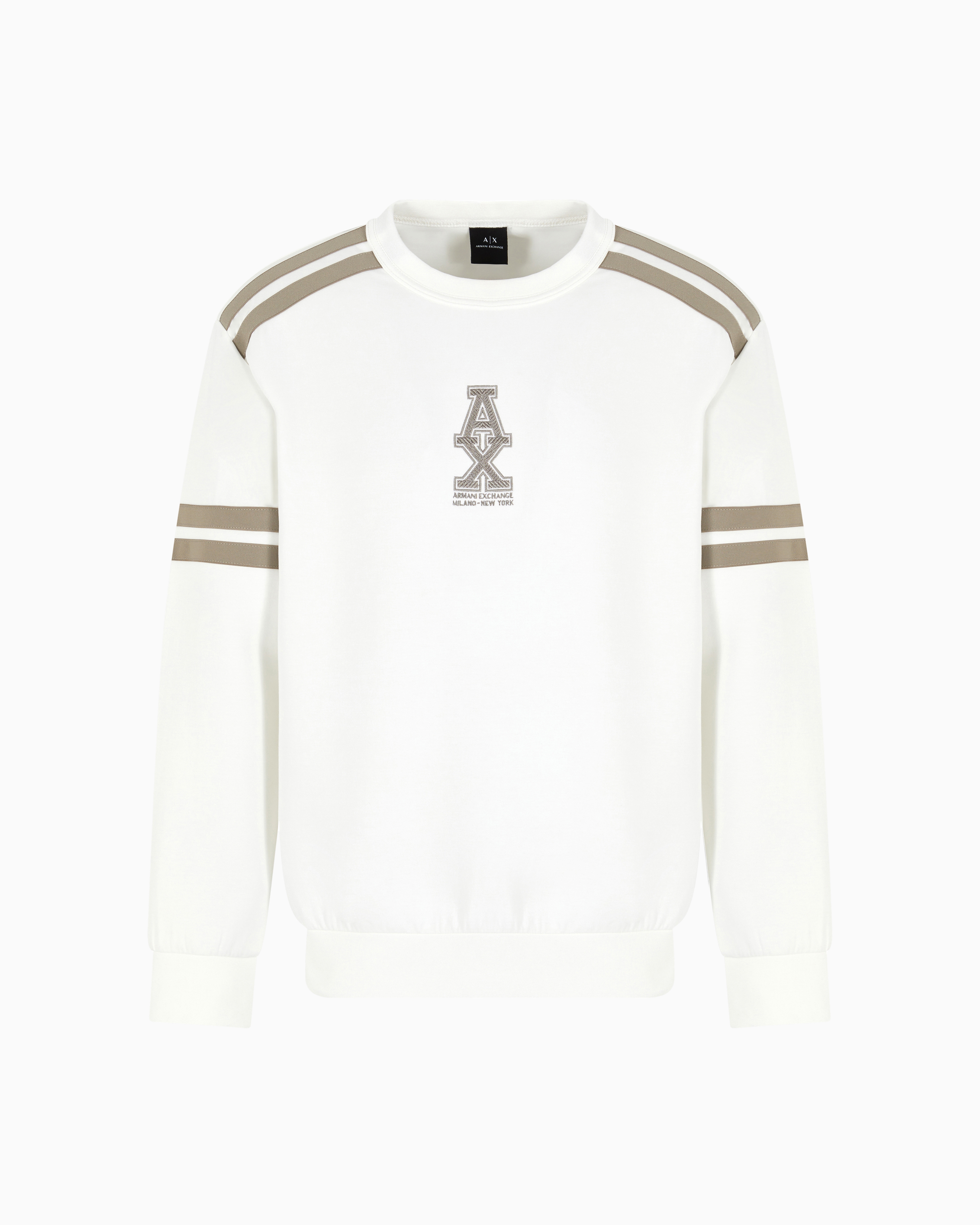 Armani Exchange Sweatshirts Without Hood In White