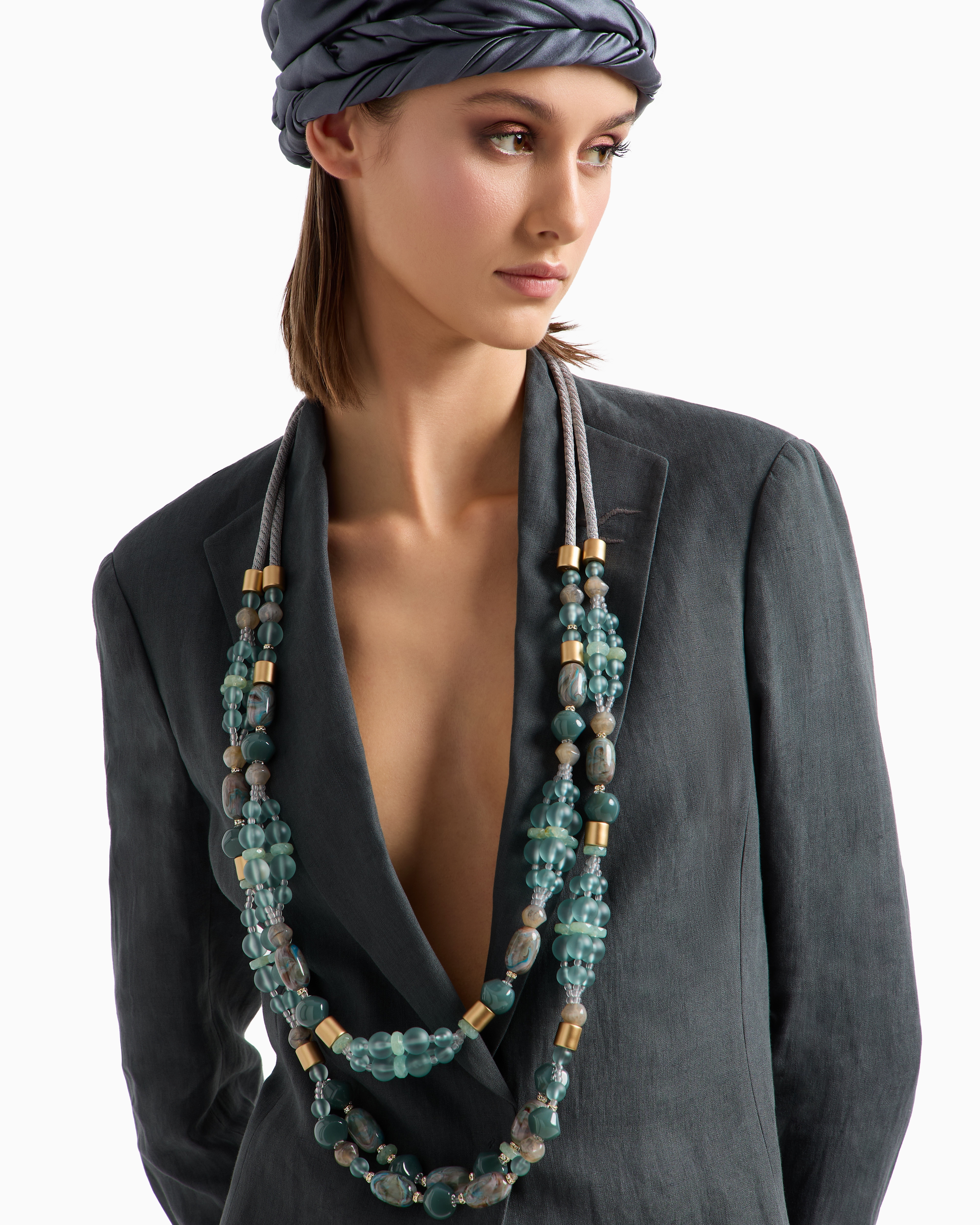 Giorgio Armani 多色ネックレス