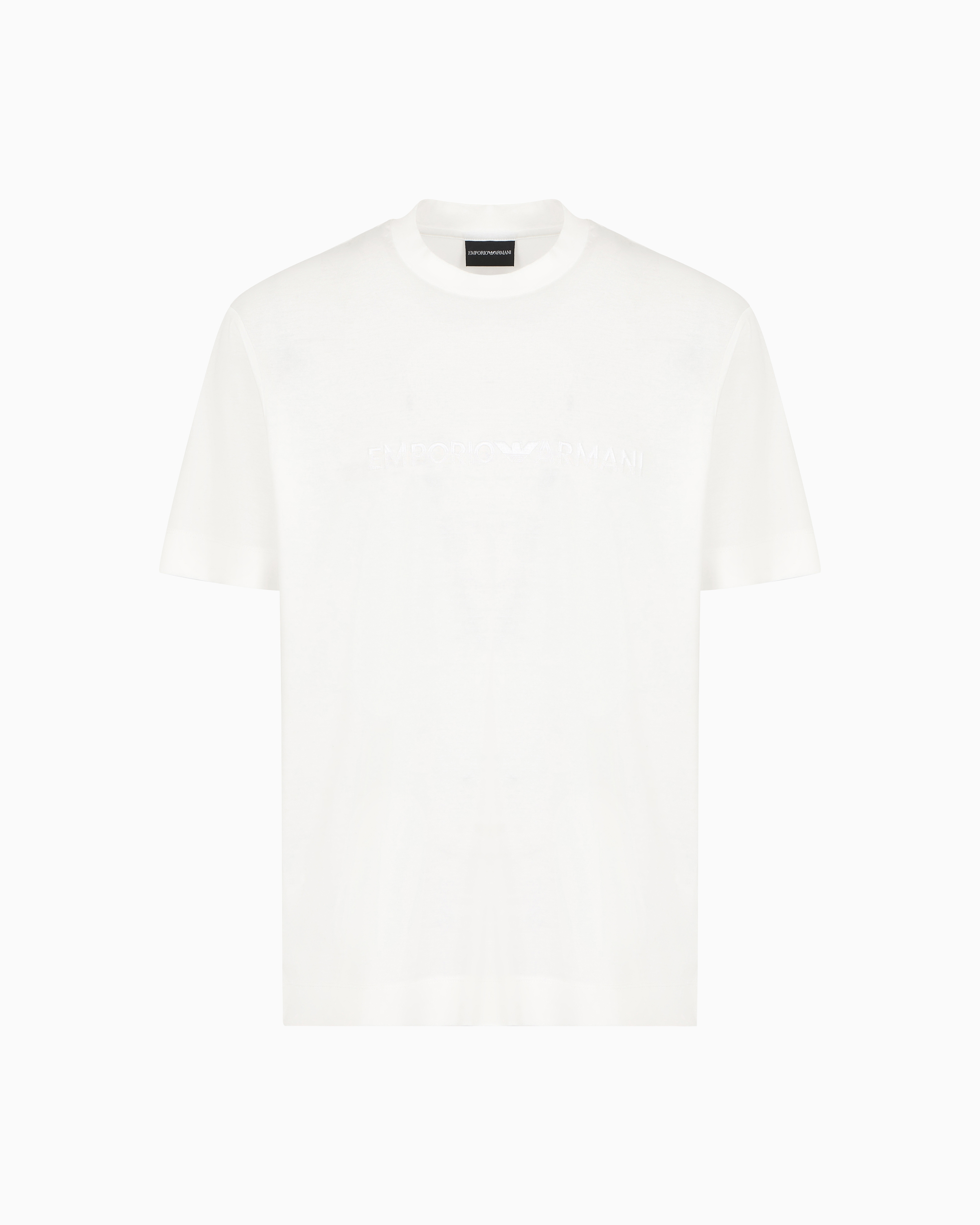 Emporio Armani Short-sleeved T-shirt In White