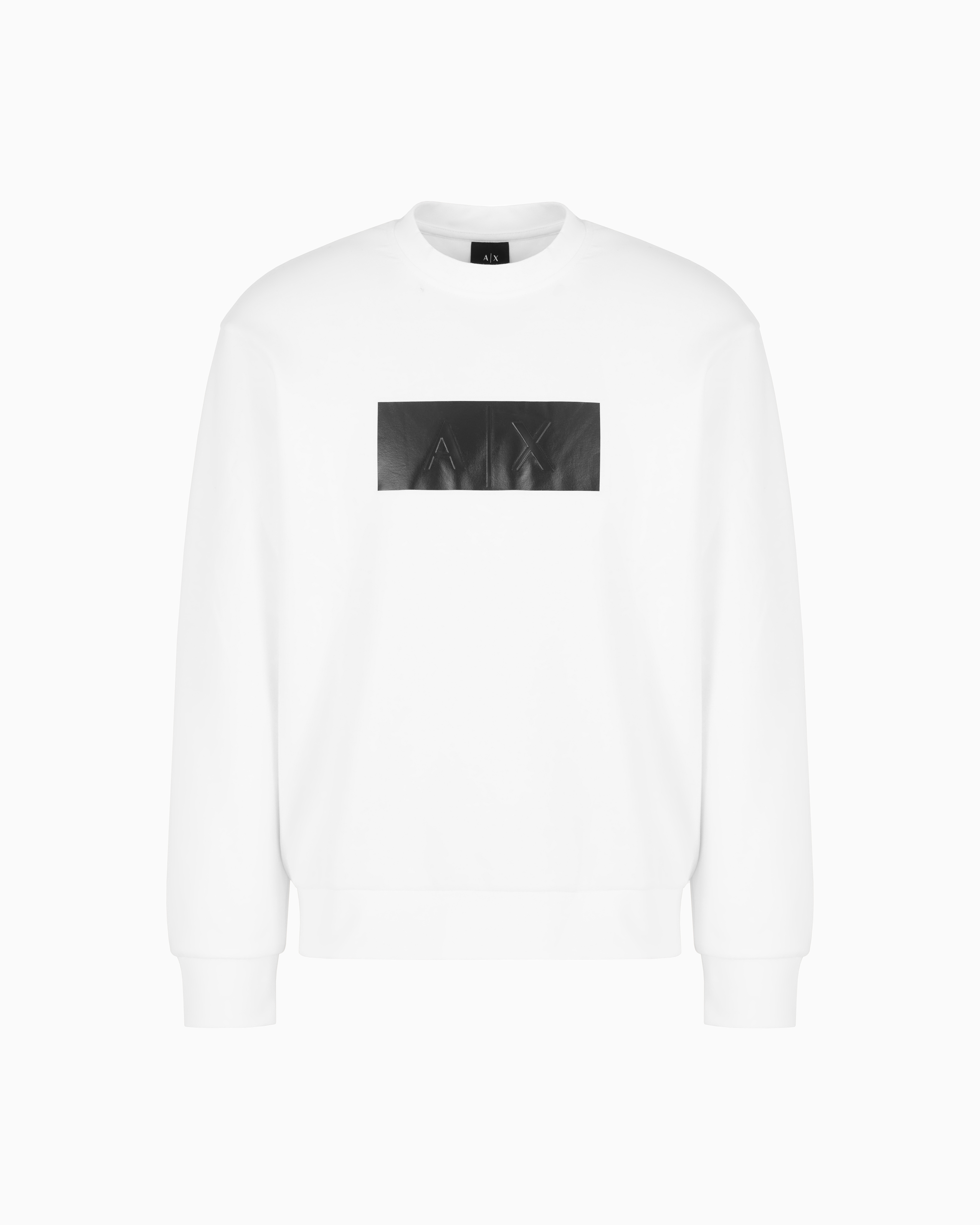 Armani Exchange Sweatshirts Without Hood In White