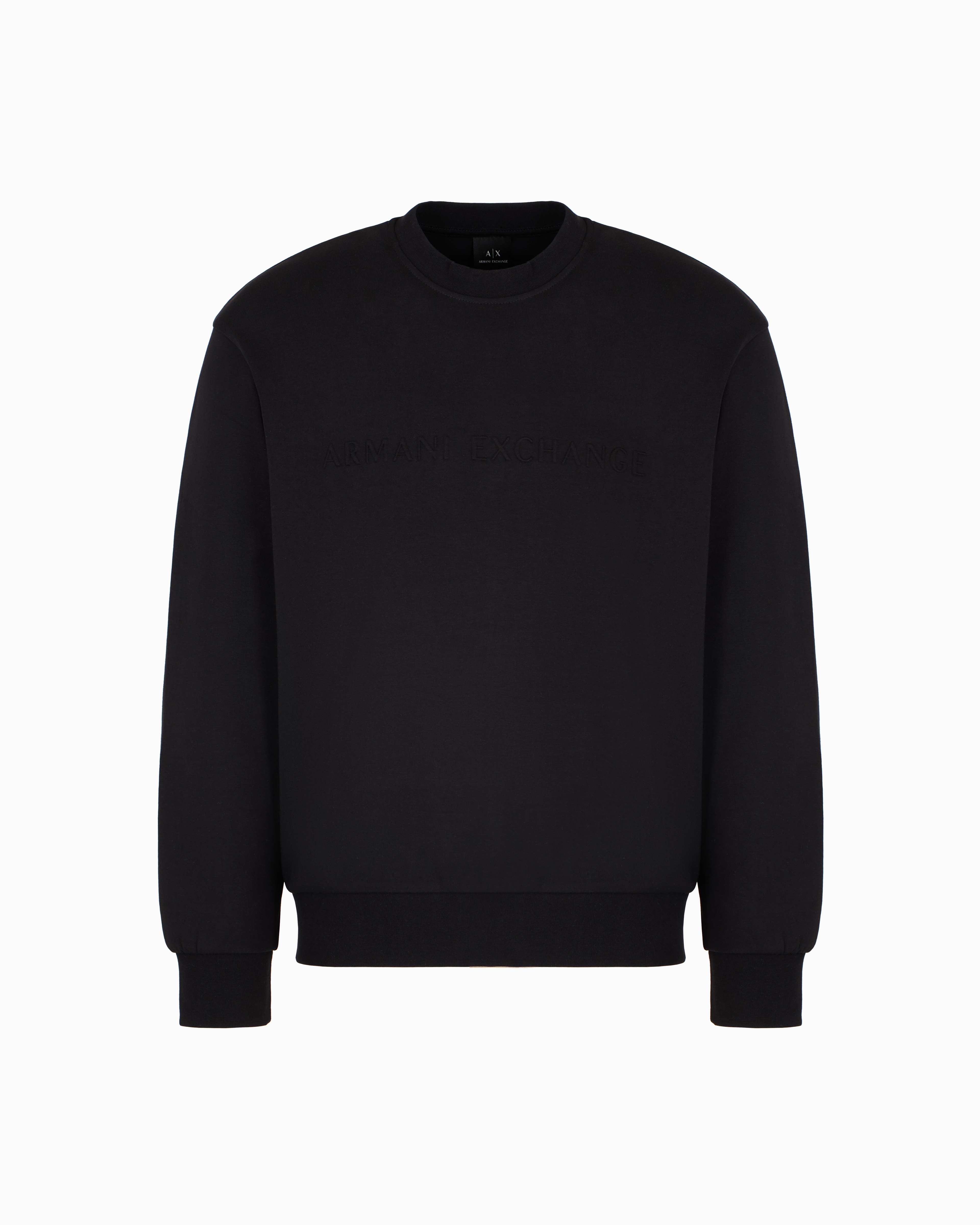 Armani Exchange Sweatshirts Without Hood In Black