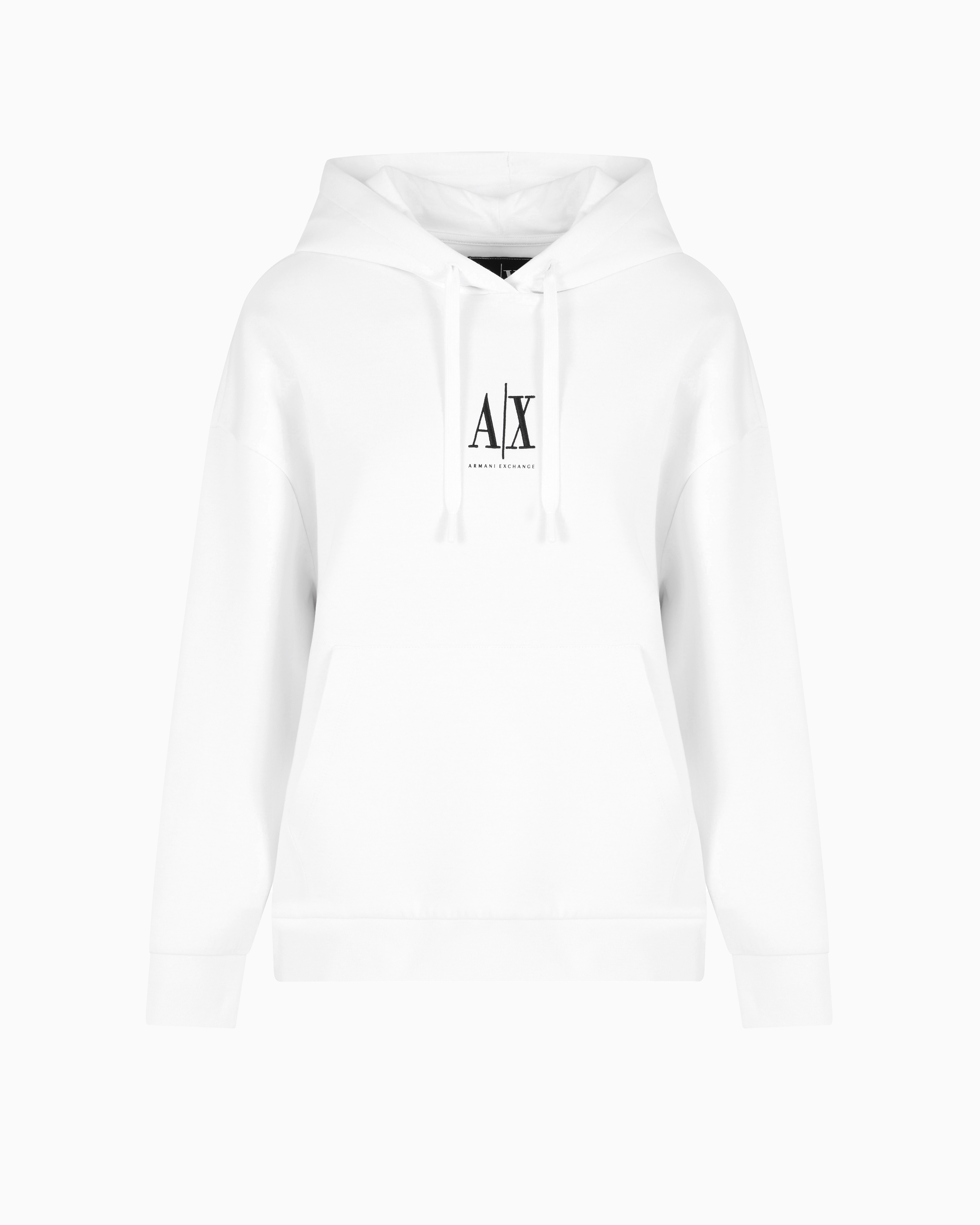 Armani Exchange Hoodies In White