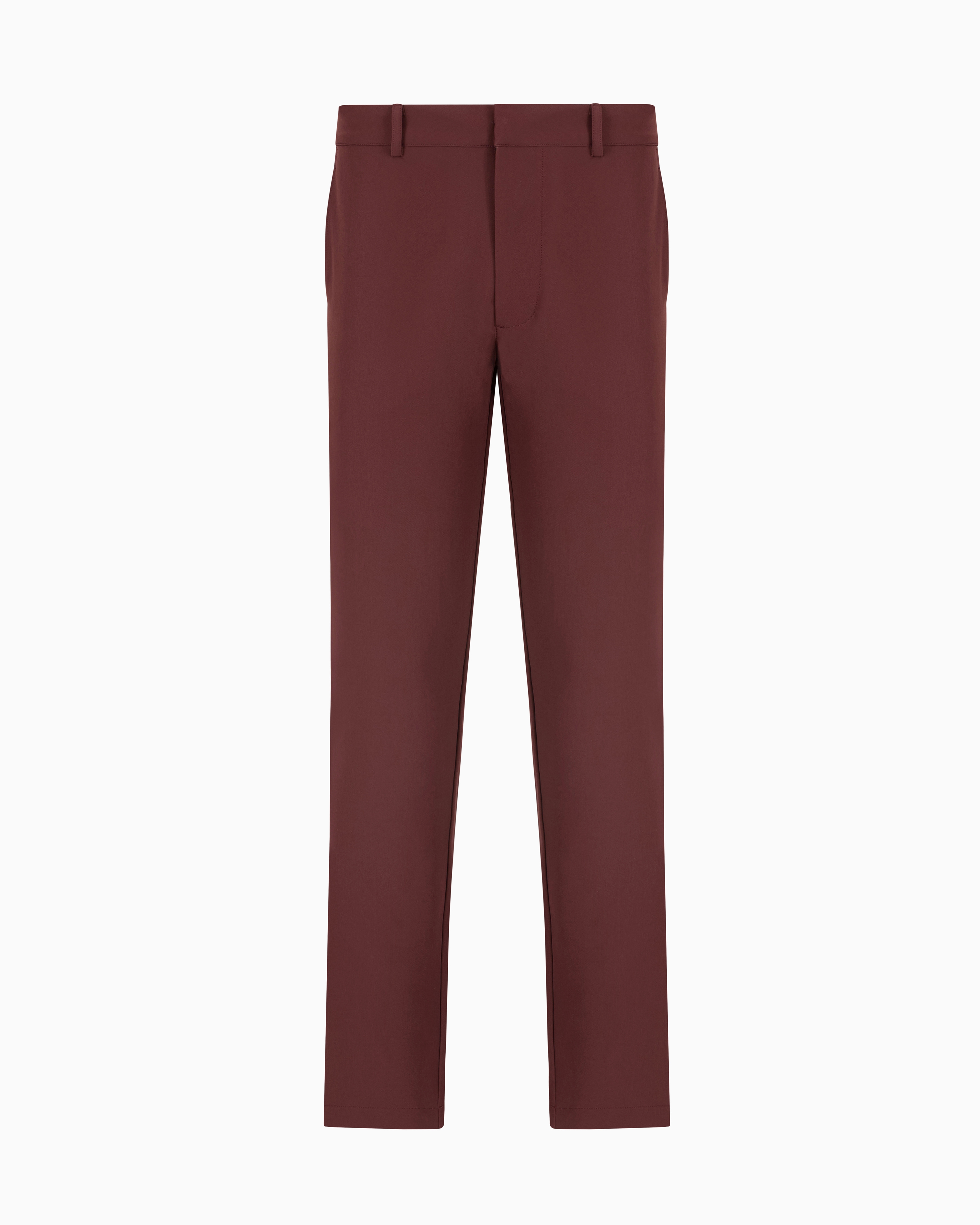 Ea7 Casual Trousers In Brown