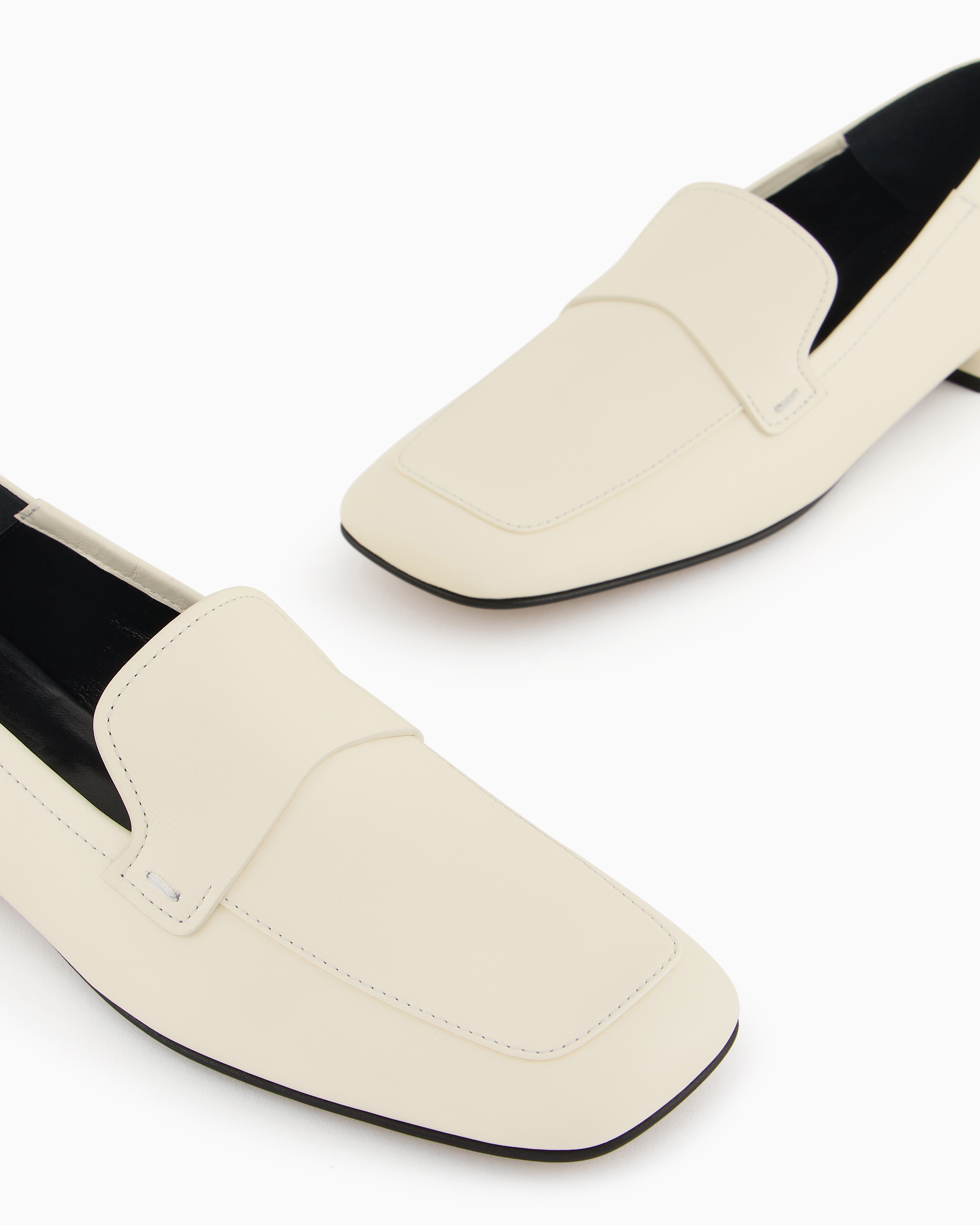 Giorgio Armani Loafers In White