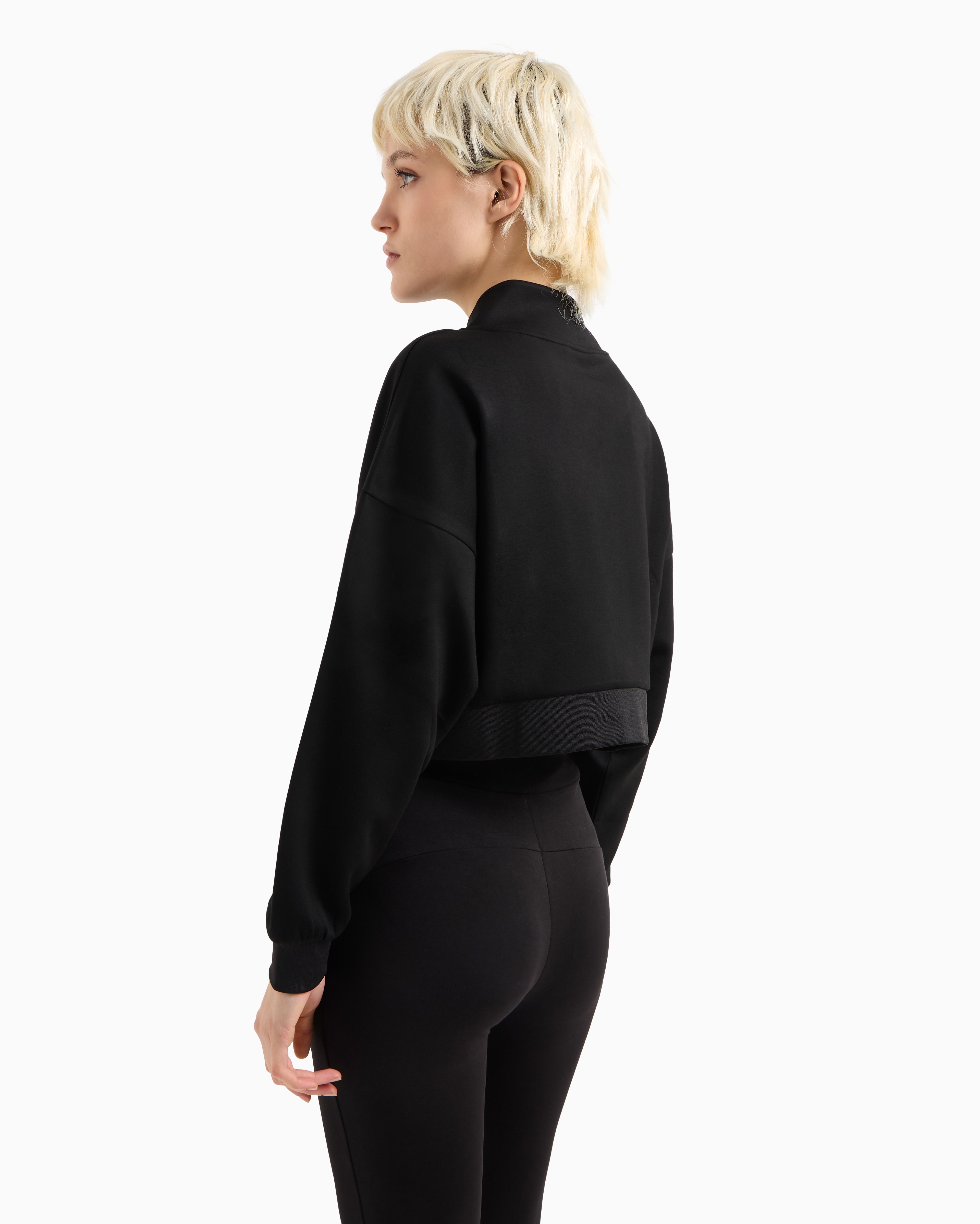 Armani Exchange Sweatshirts Without Hood In Black