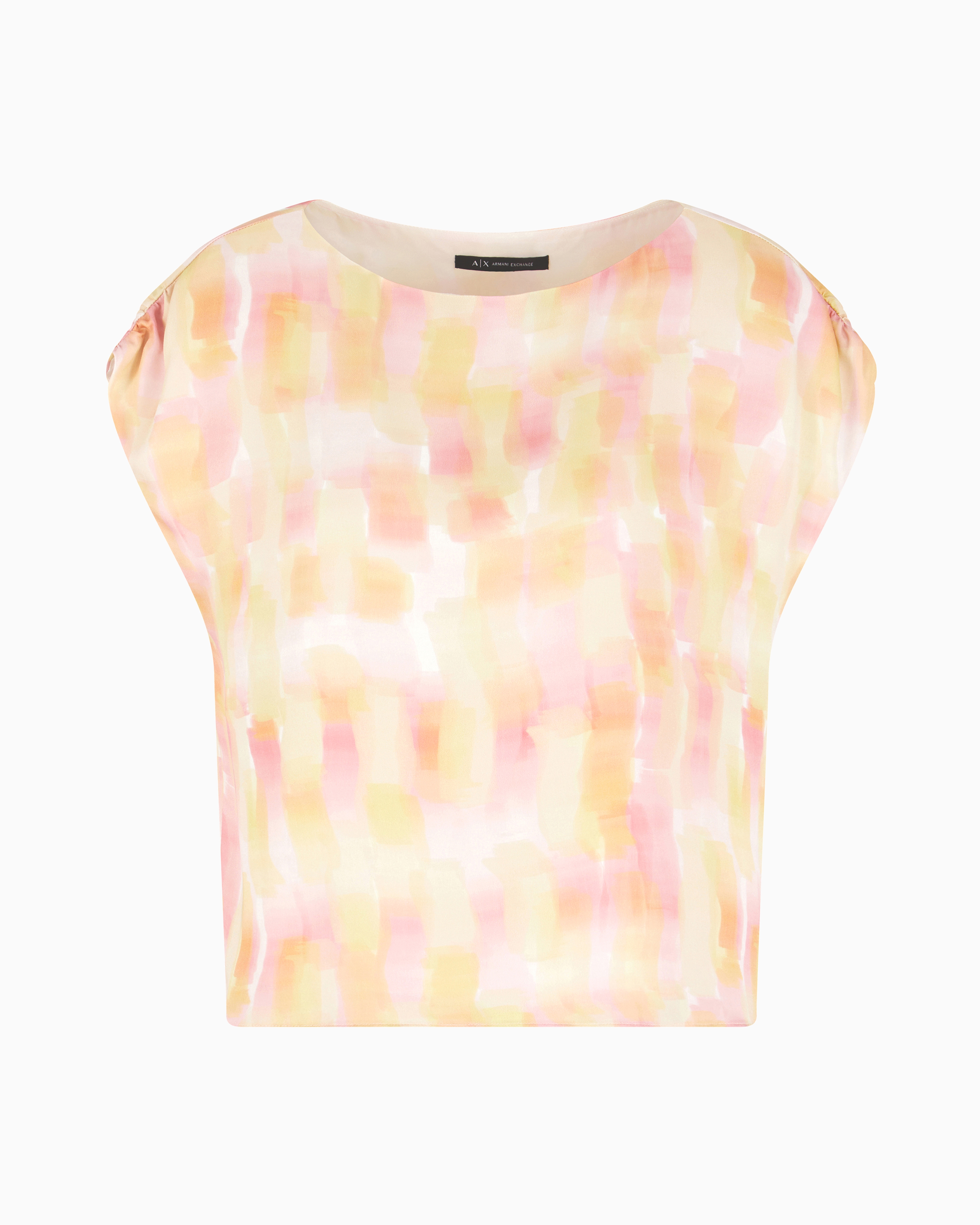 Armani Exchange Tops In Pink
