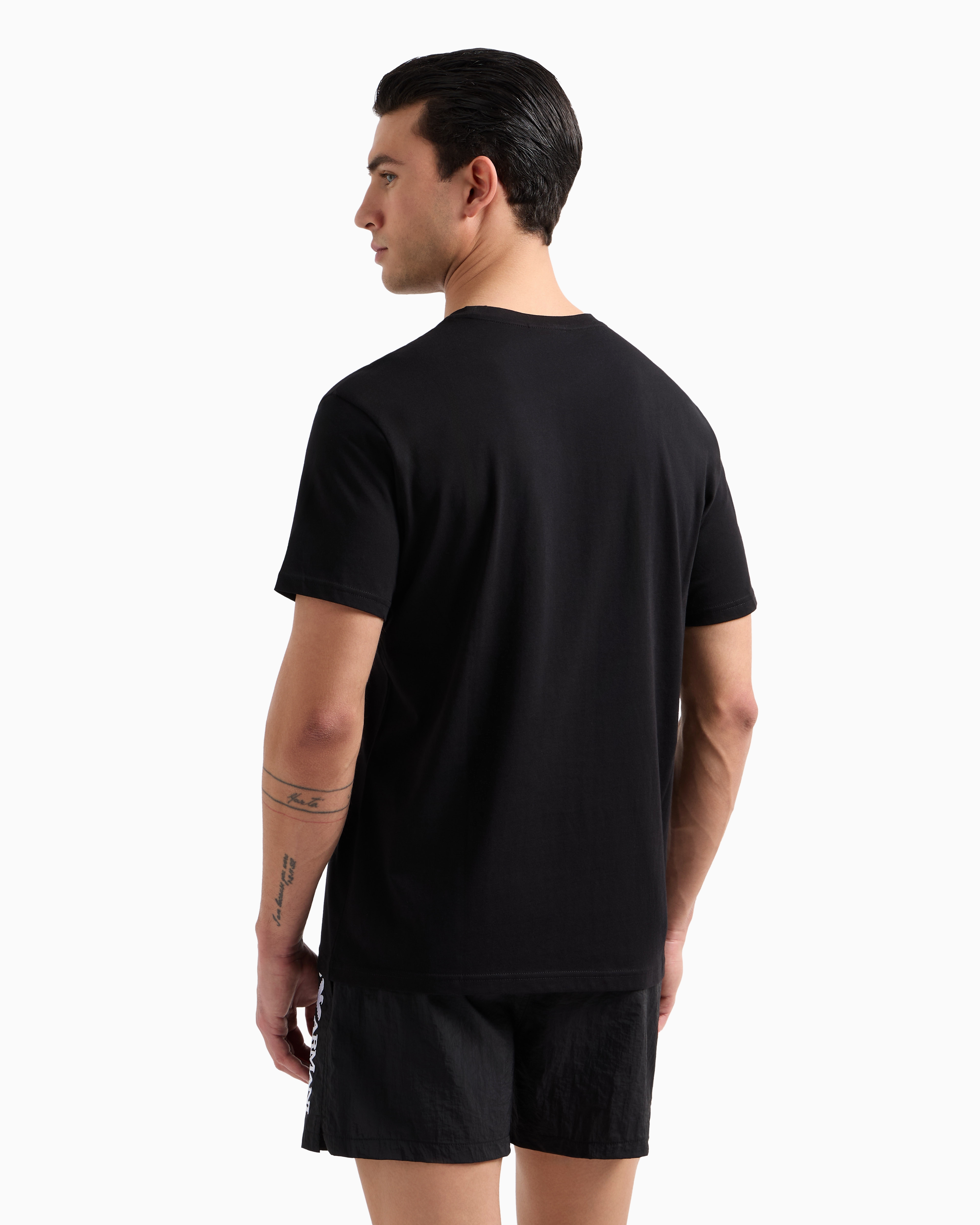 ASV ビーチウェア Tシャツ オーガニックジャージー ボールドロゴ