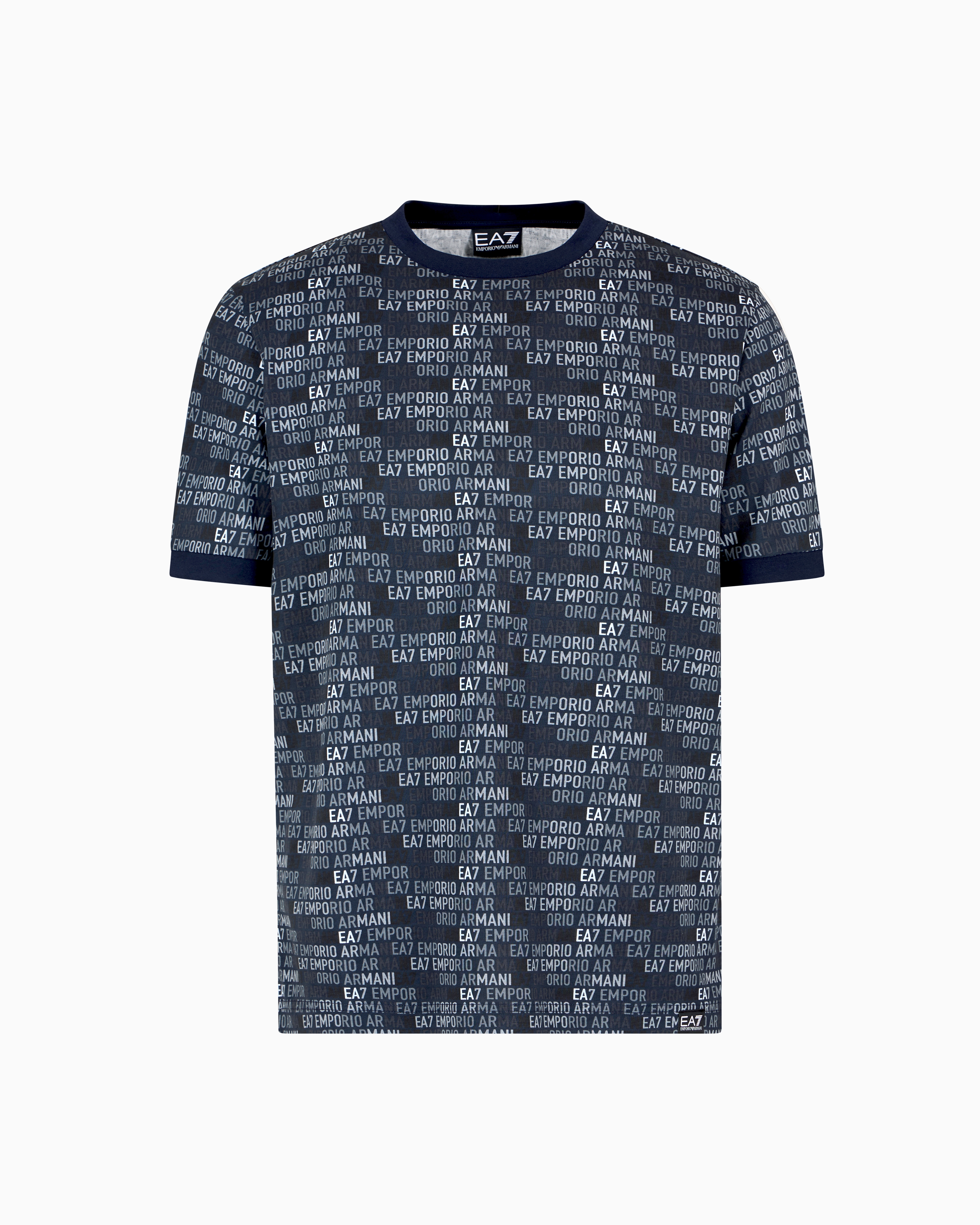 Logo Series cotton jersey crew-neck T-shirt with monogram