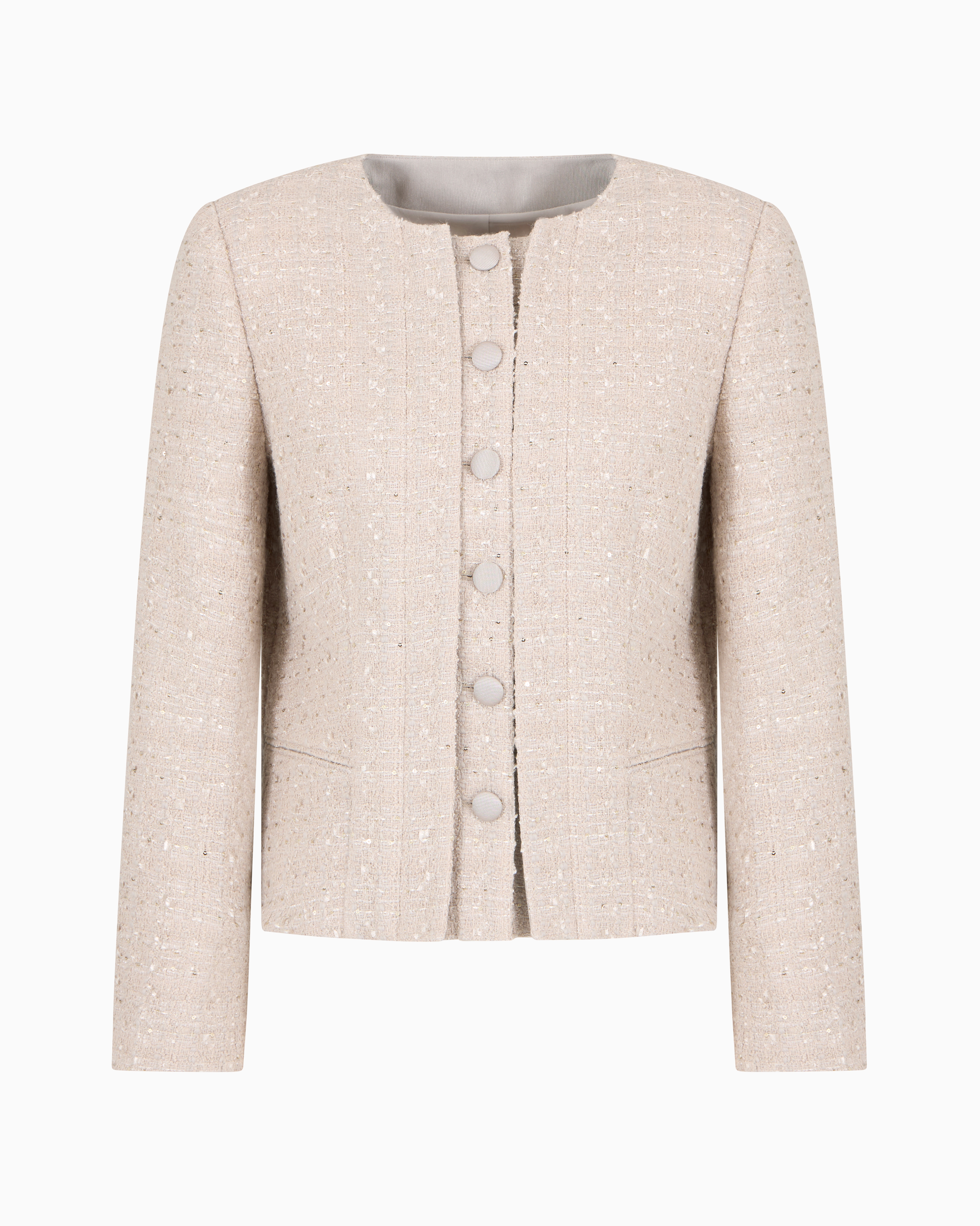 EMPORIO ARMANI LUREX TWEED JACKET