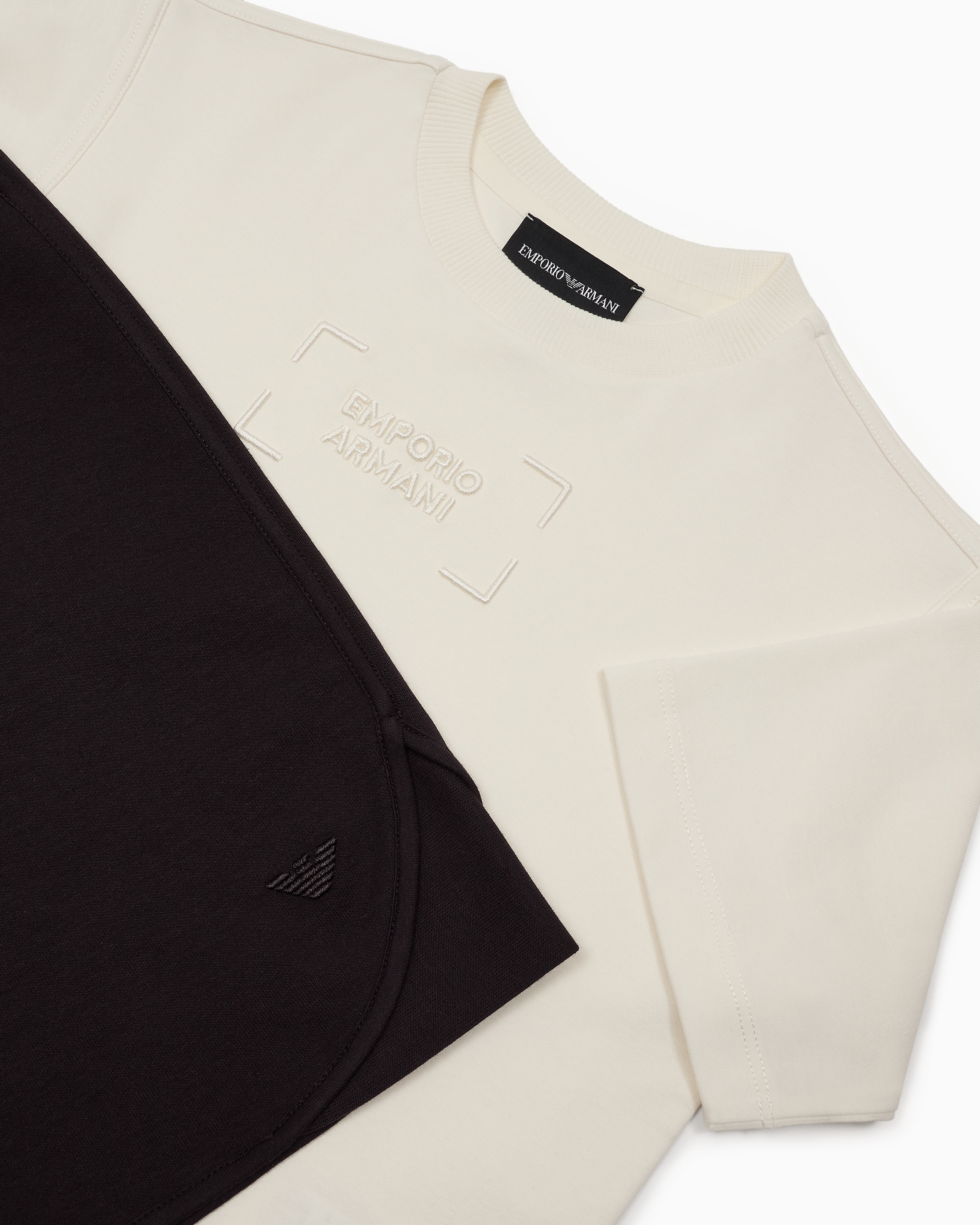 （専用）EMPORIO ARMANI 12A  150 白シャツ Emporio Armani | Men's Short Sleeve Patterned Shirt