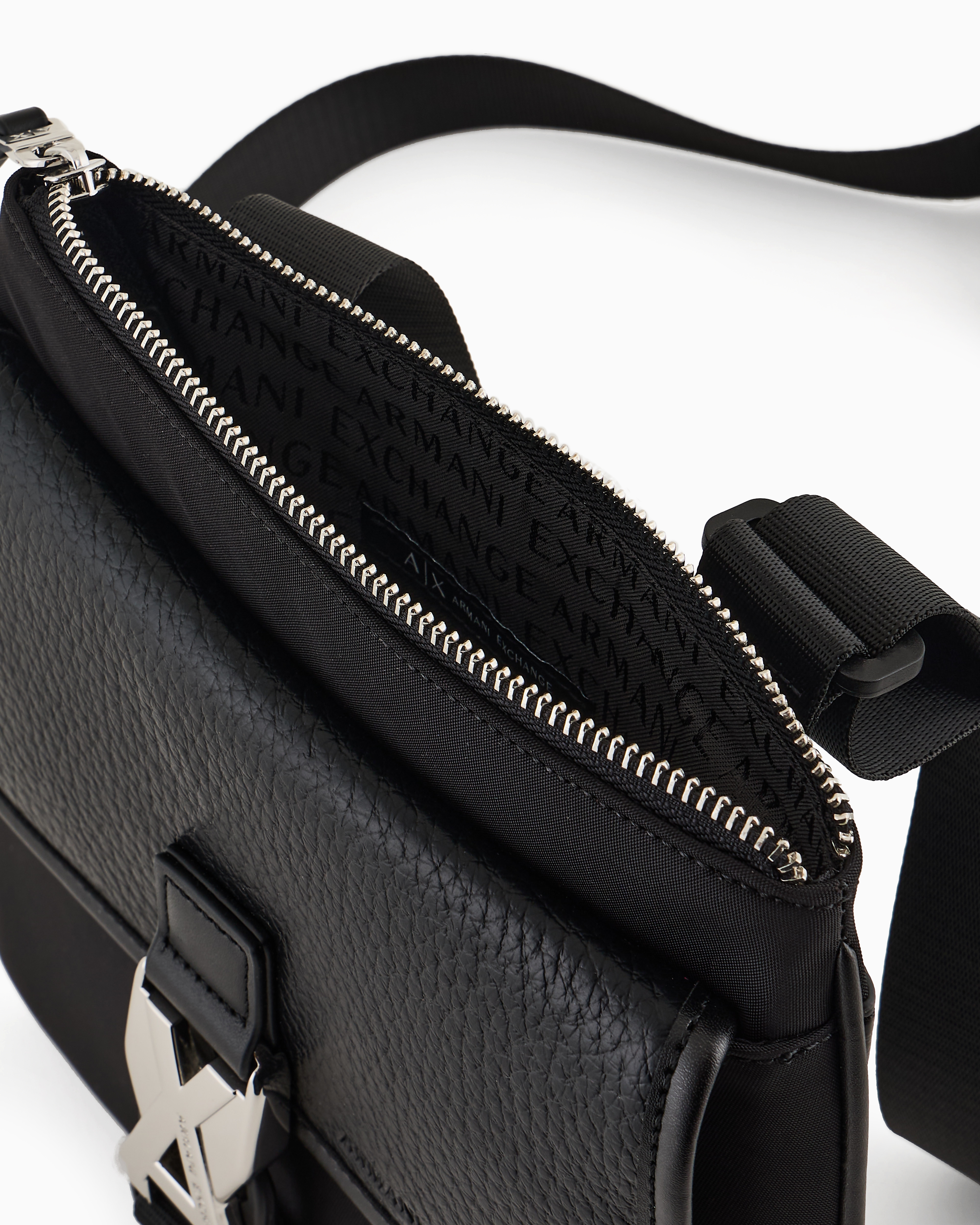 Armani Exchange Crossbody Bags In Black