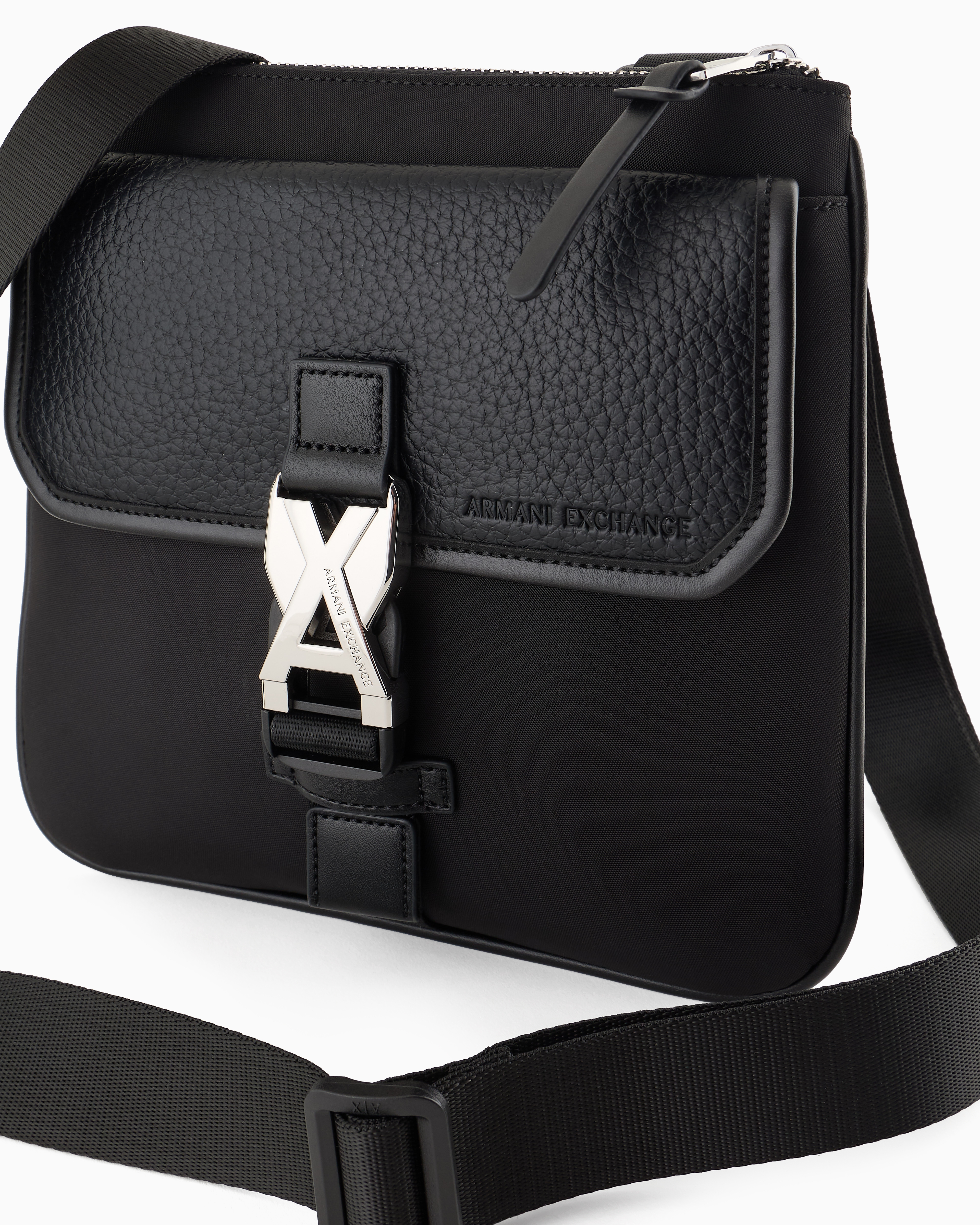 Armani Exchange Crossbody Bags In Black
