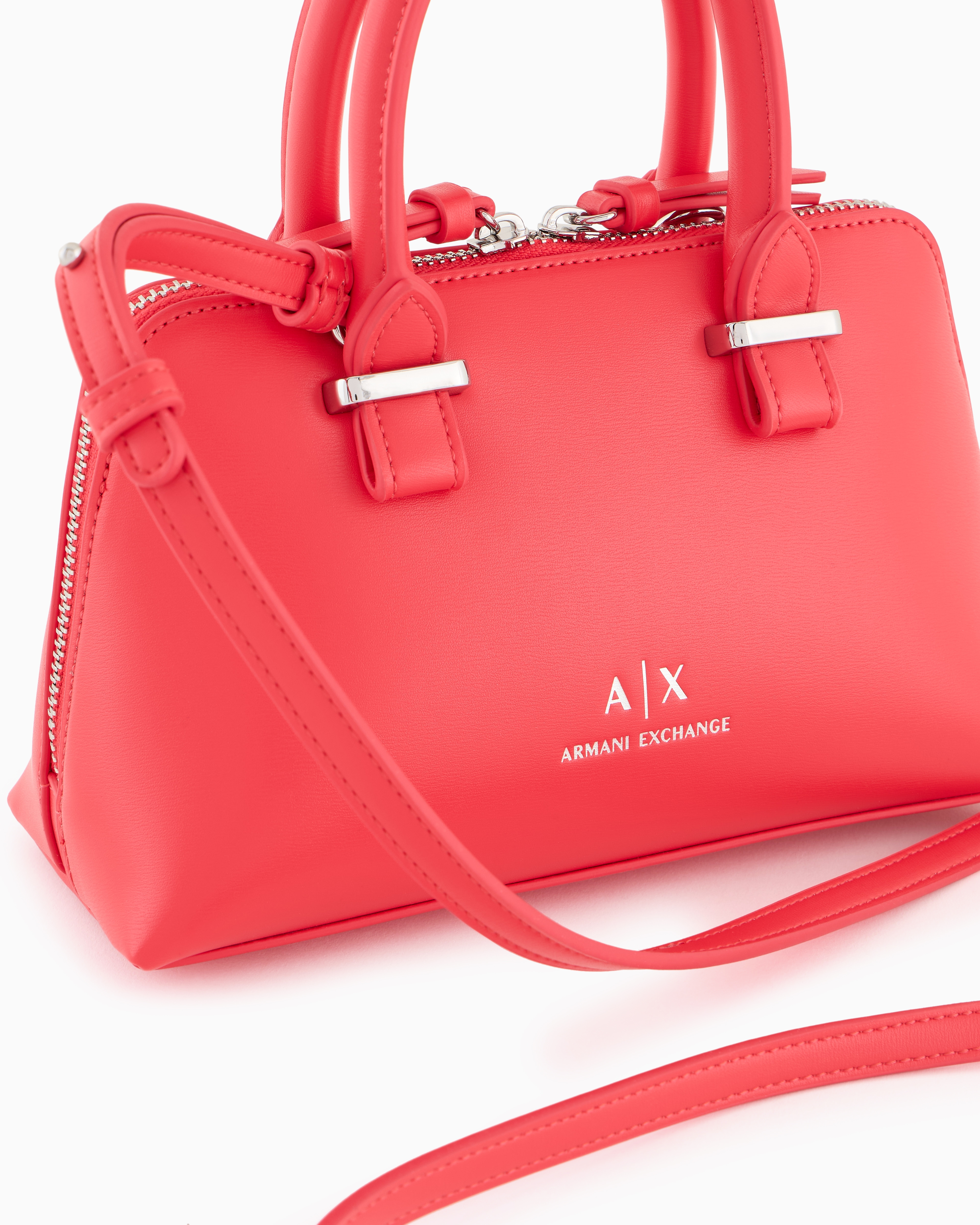 Armani Exchange Top Handles In Red