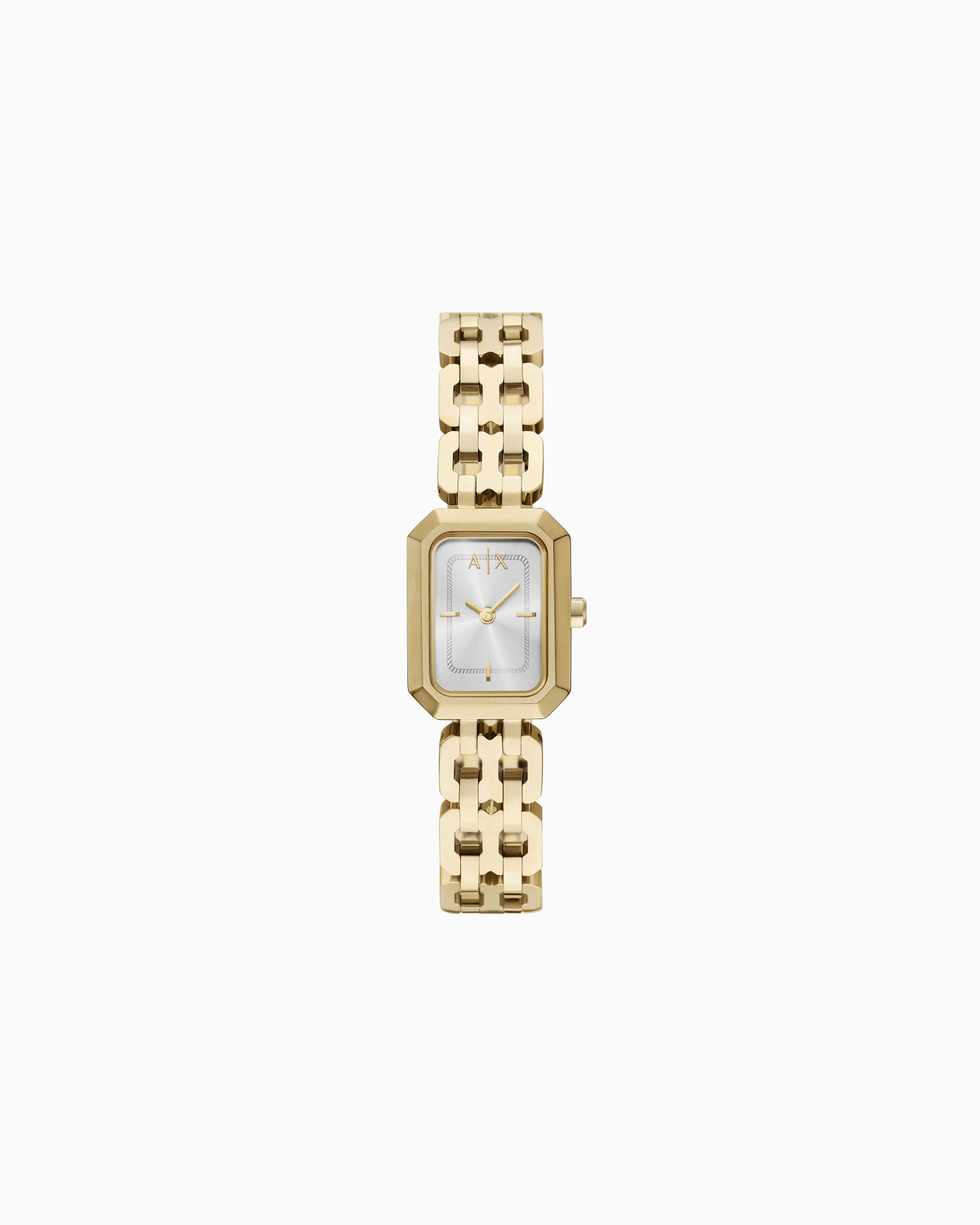 Armani Exchange Two-hand Gold-tone Stainless Steel Watch In Multicolore
