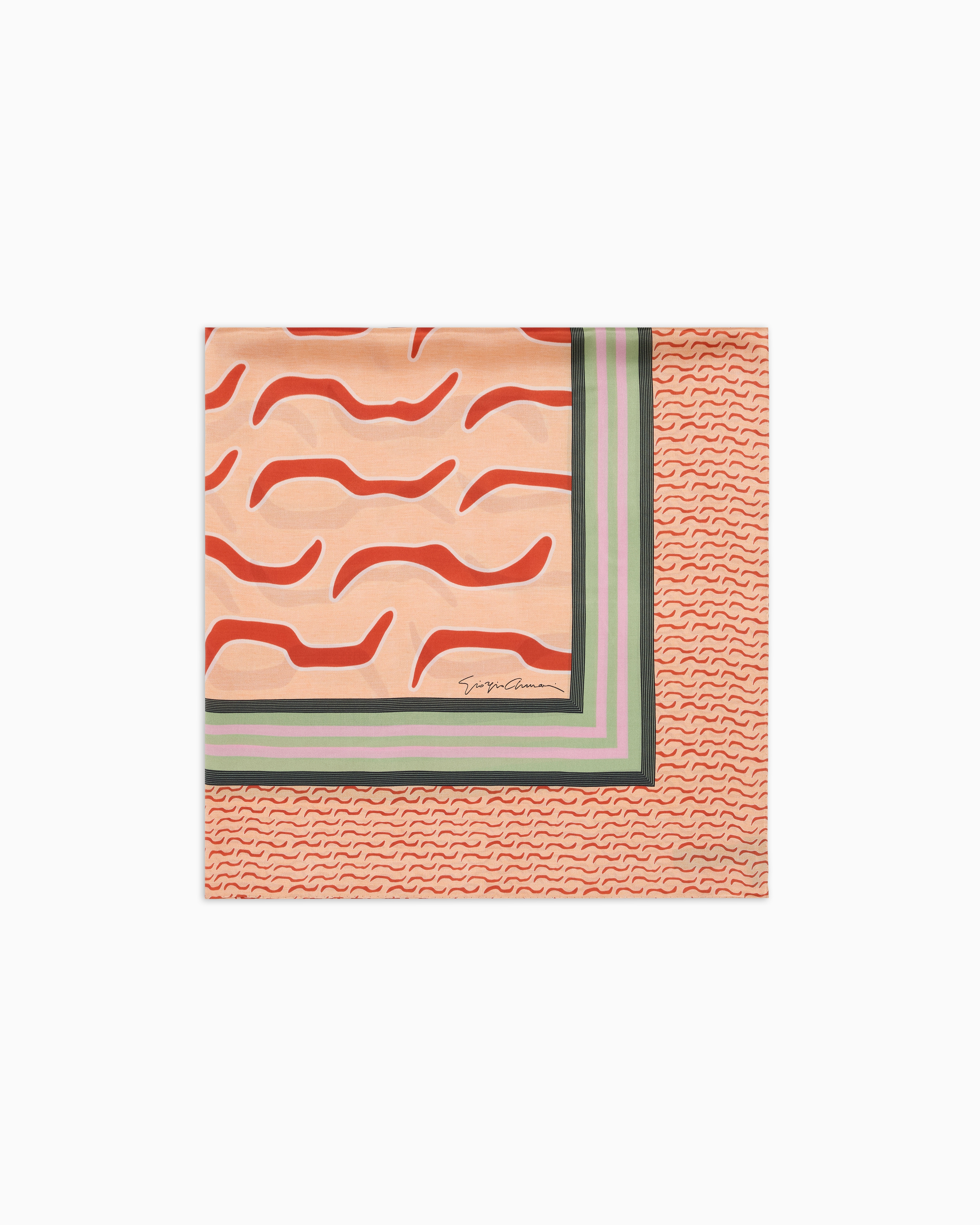 Giorgio Armani Foulards In Orange