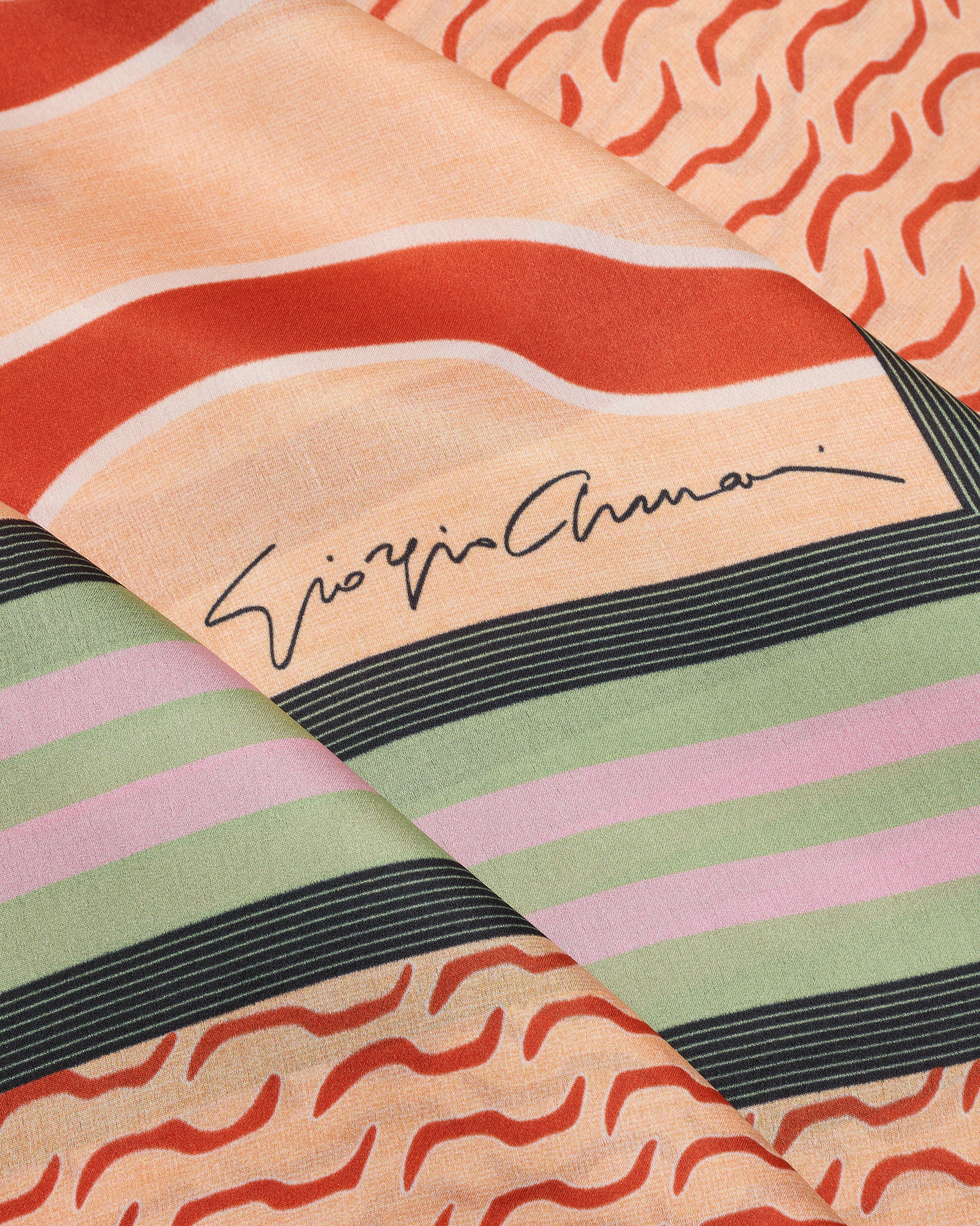 Giorgio Armani Foulards In Orange