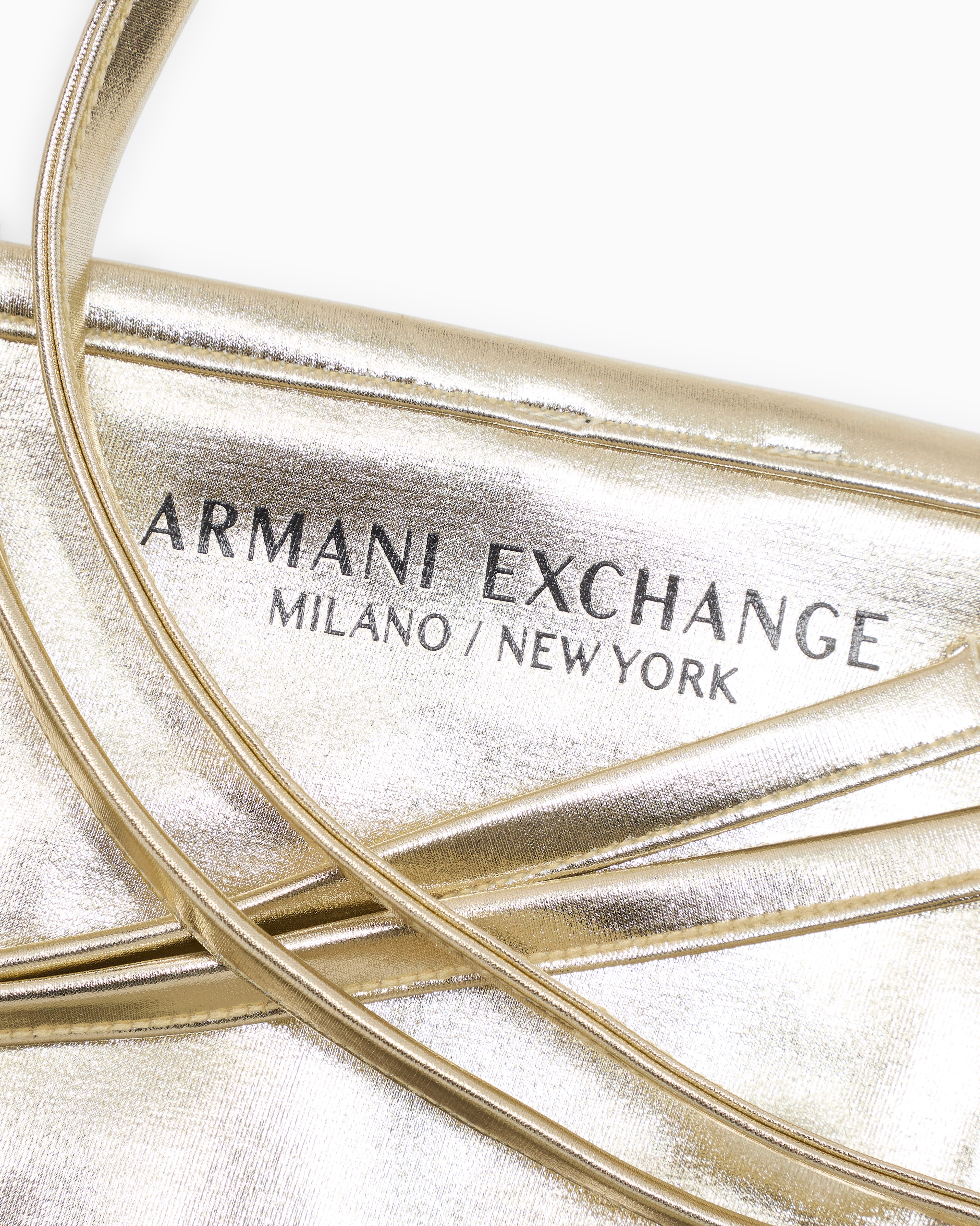 Armani Exchange Bikini Bottoms In Gold