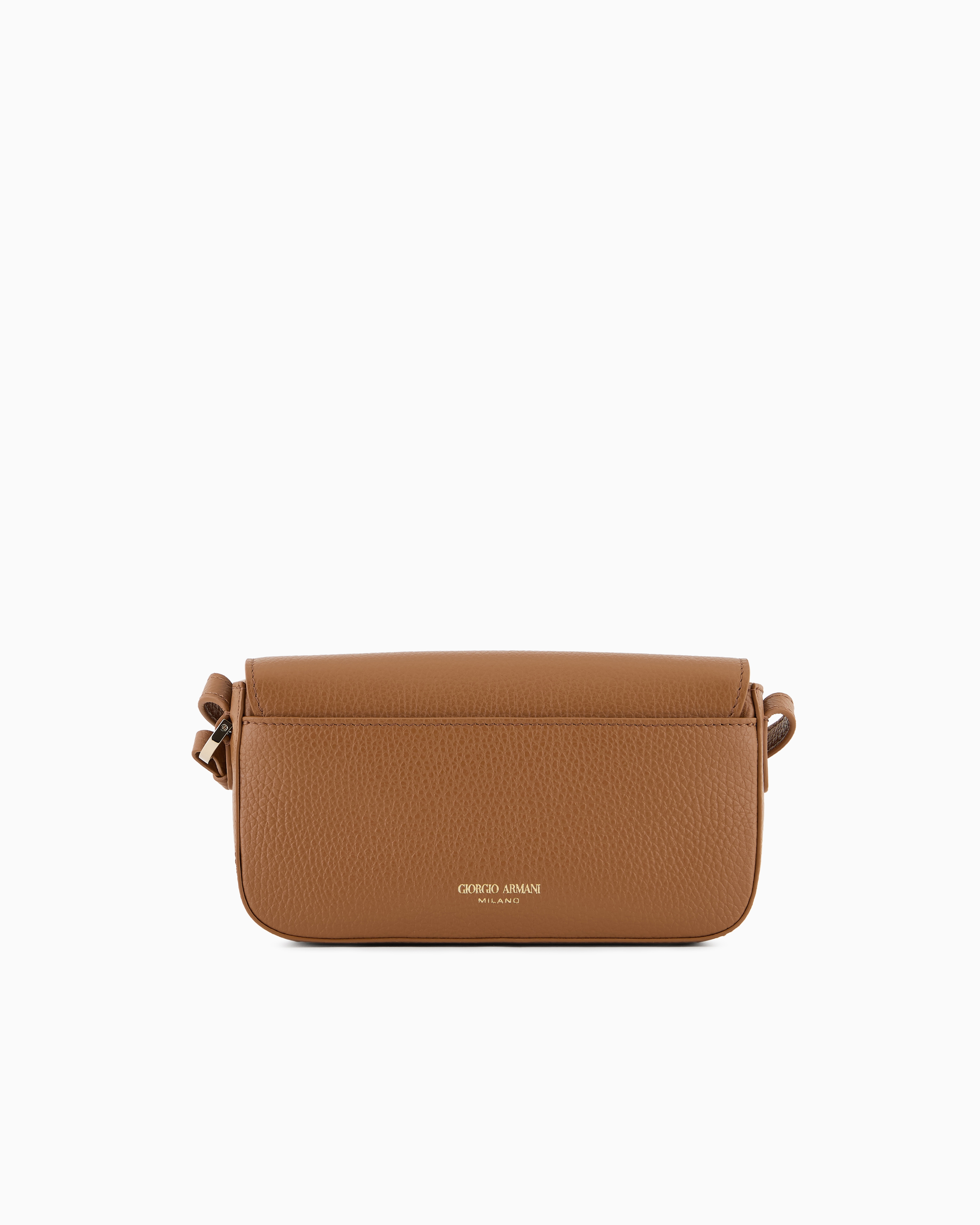 Giorgio Armani Crossbody Bags In Camel