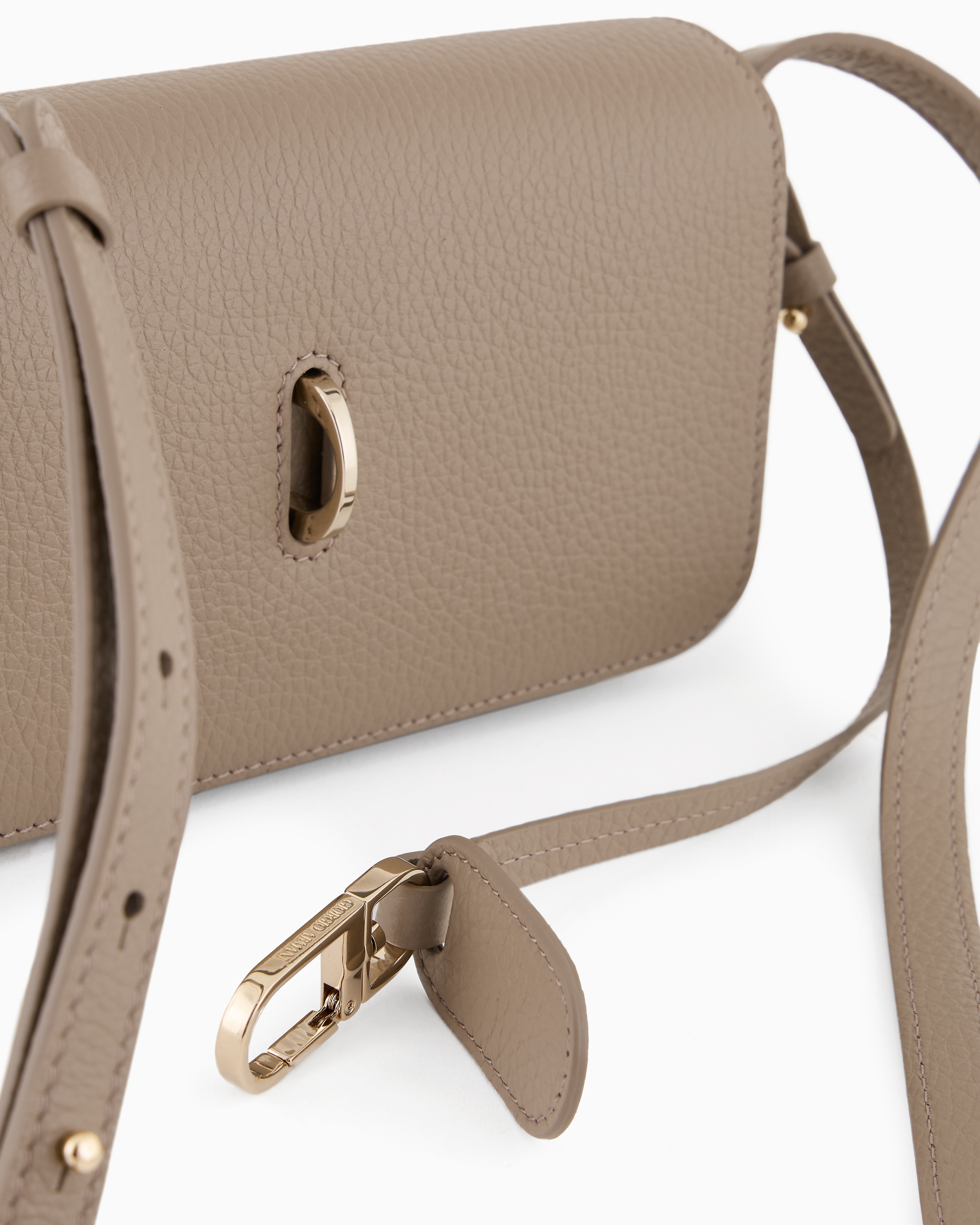 Giorgio Armani Crossbody Bags In Beige