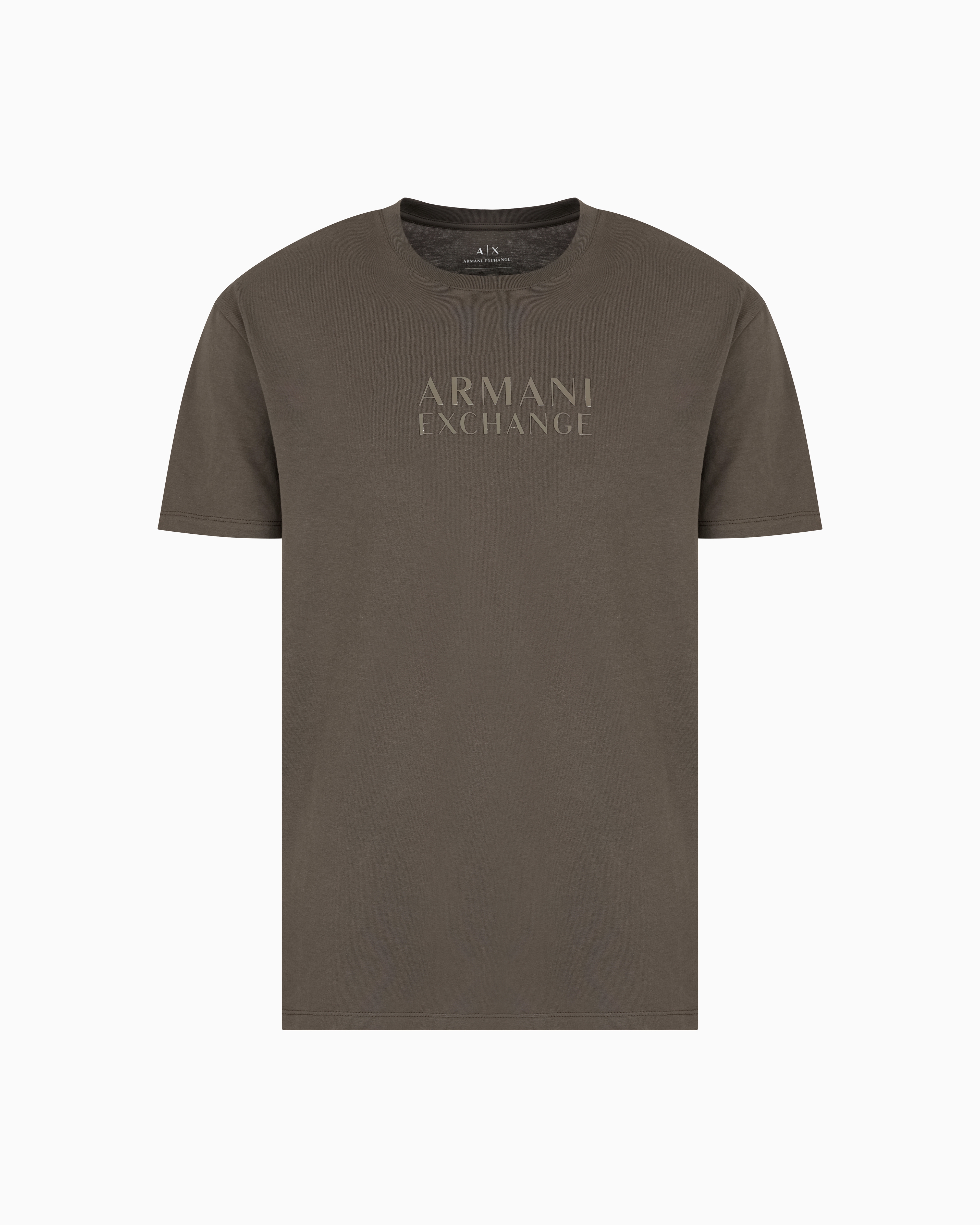 Armani Exchange Regular Fit T-shirts In Green