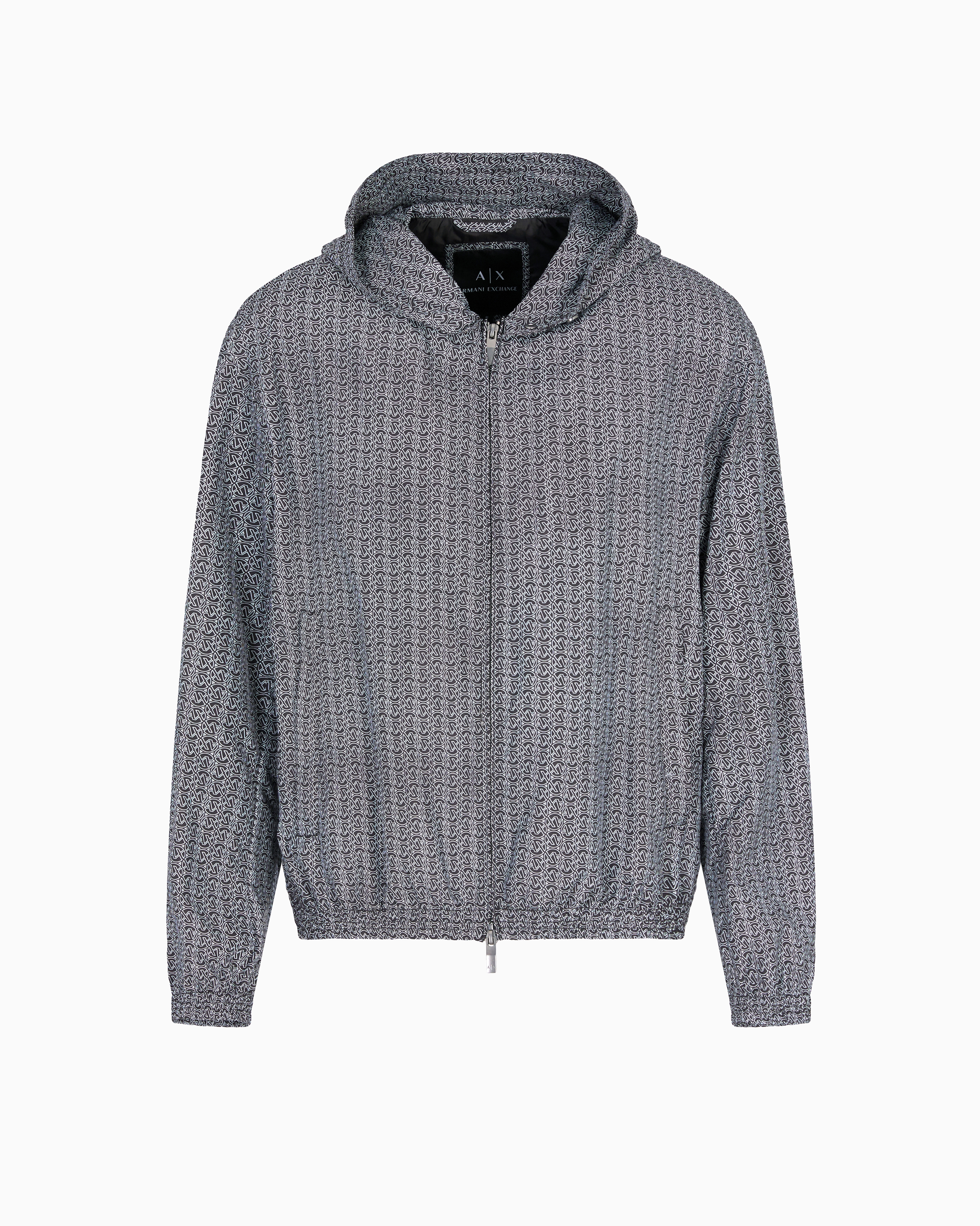 Armani Exchange Windbreakers In Black