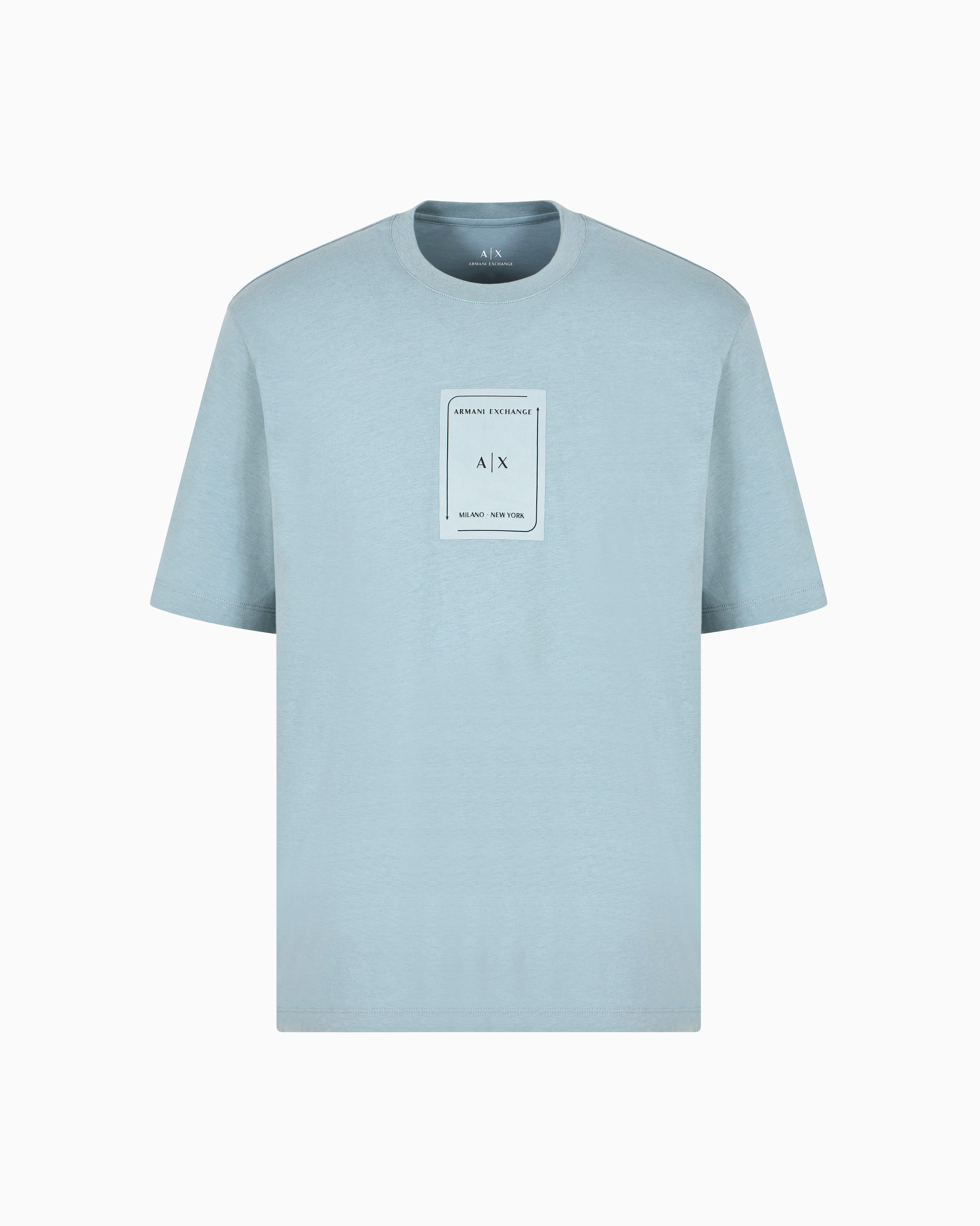 Armani Exchange Regular Fit T-shirts In Green