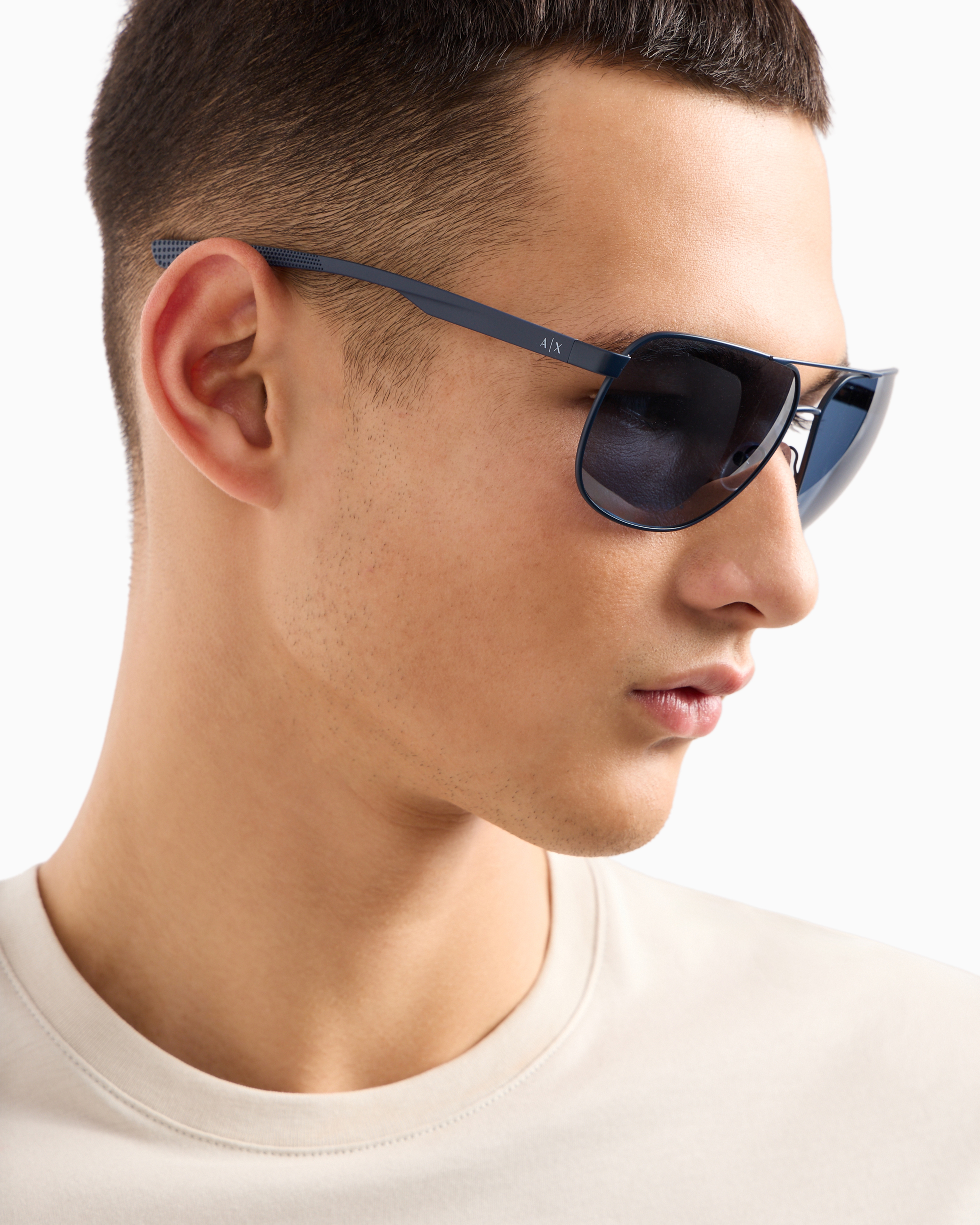 Armani Exchange Sunglasses In Blue