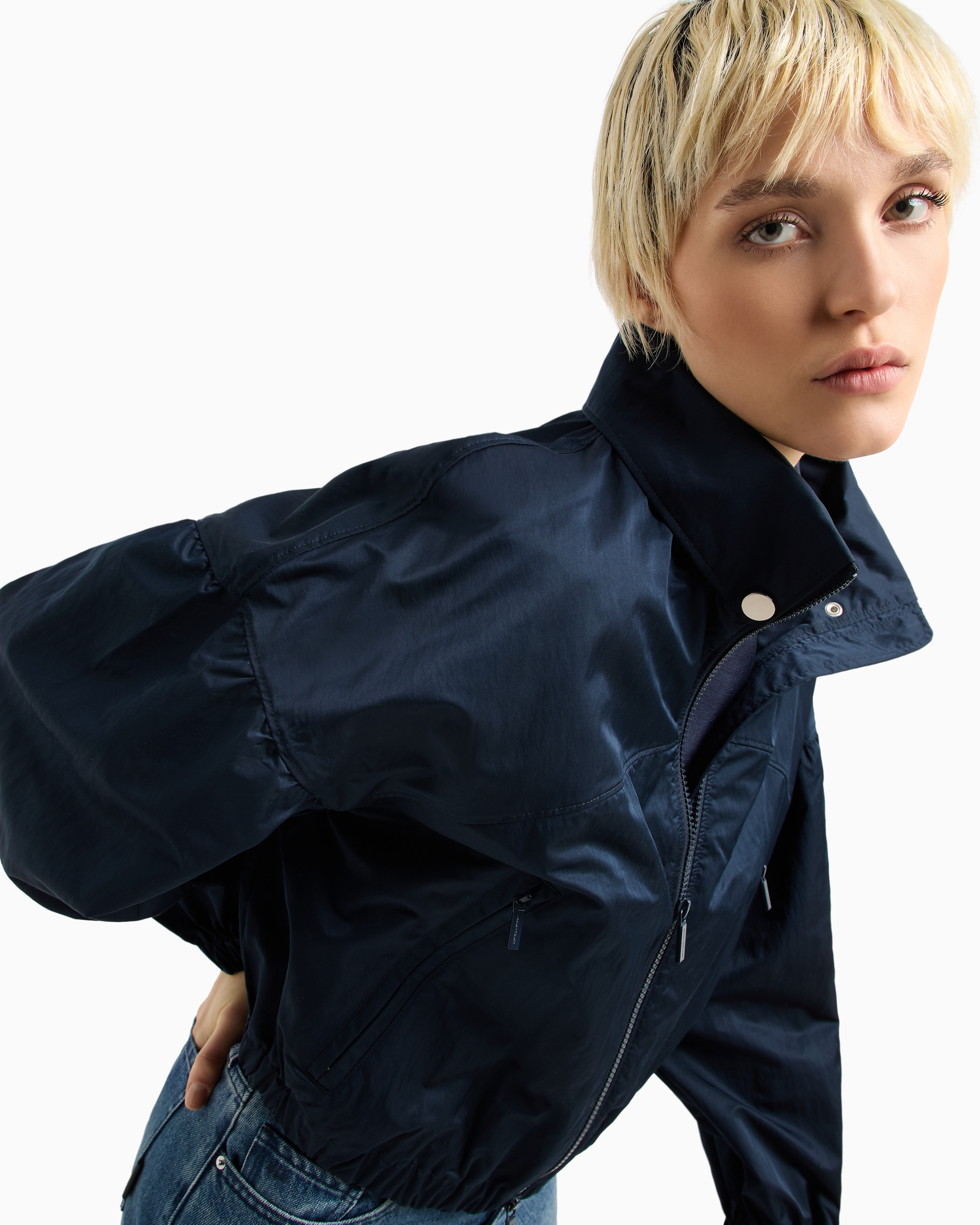 Armani Exchange Blousons In Navy_blue