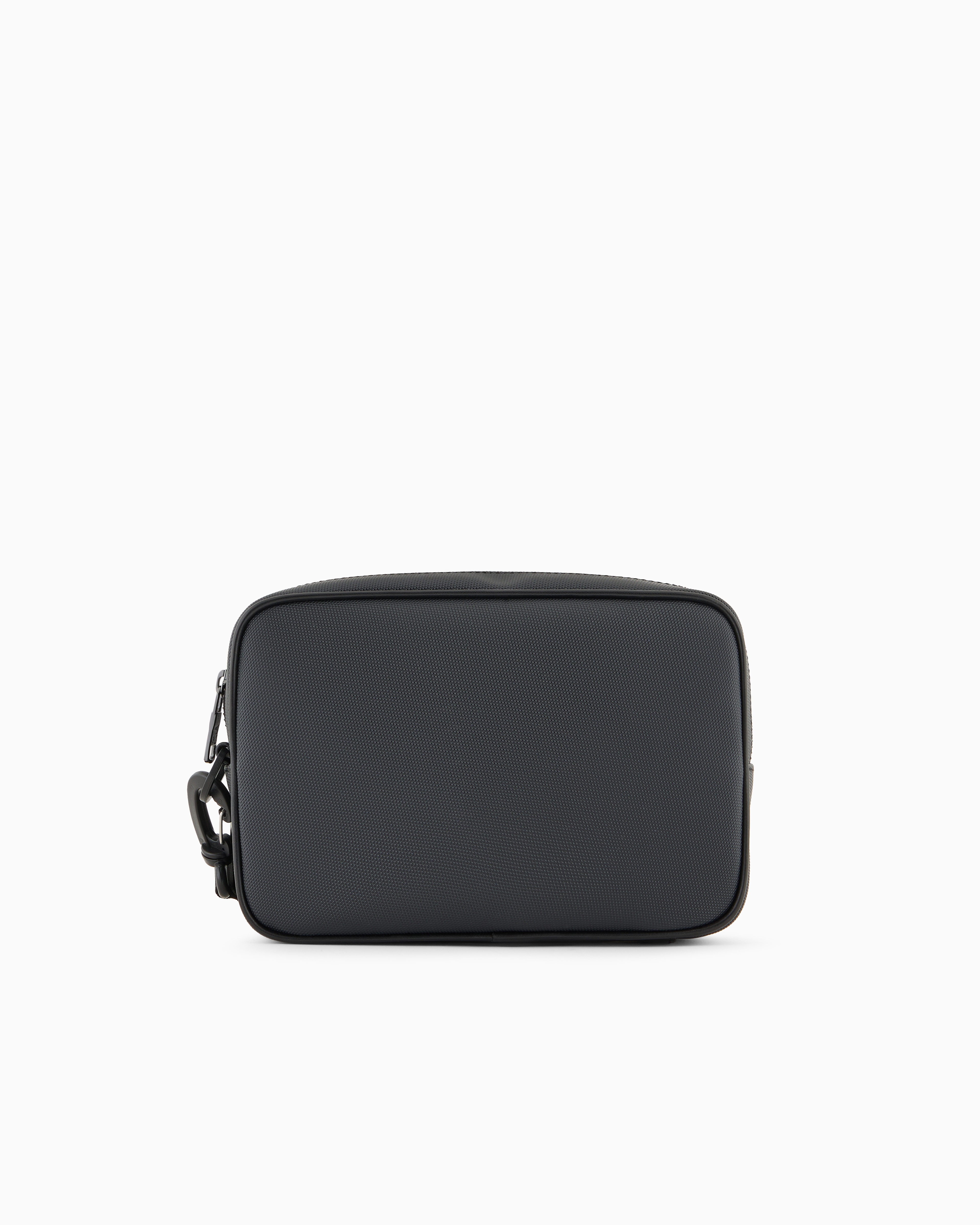 Armani Exchange Shoulder Bag With Contrasting Band In Navy Blue