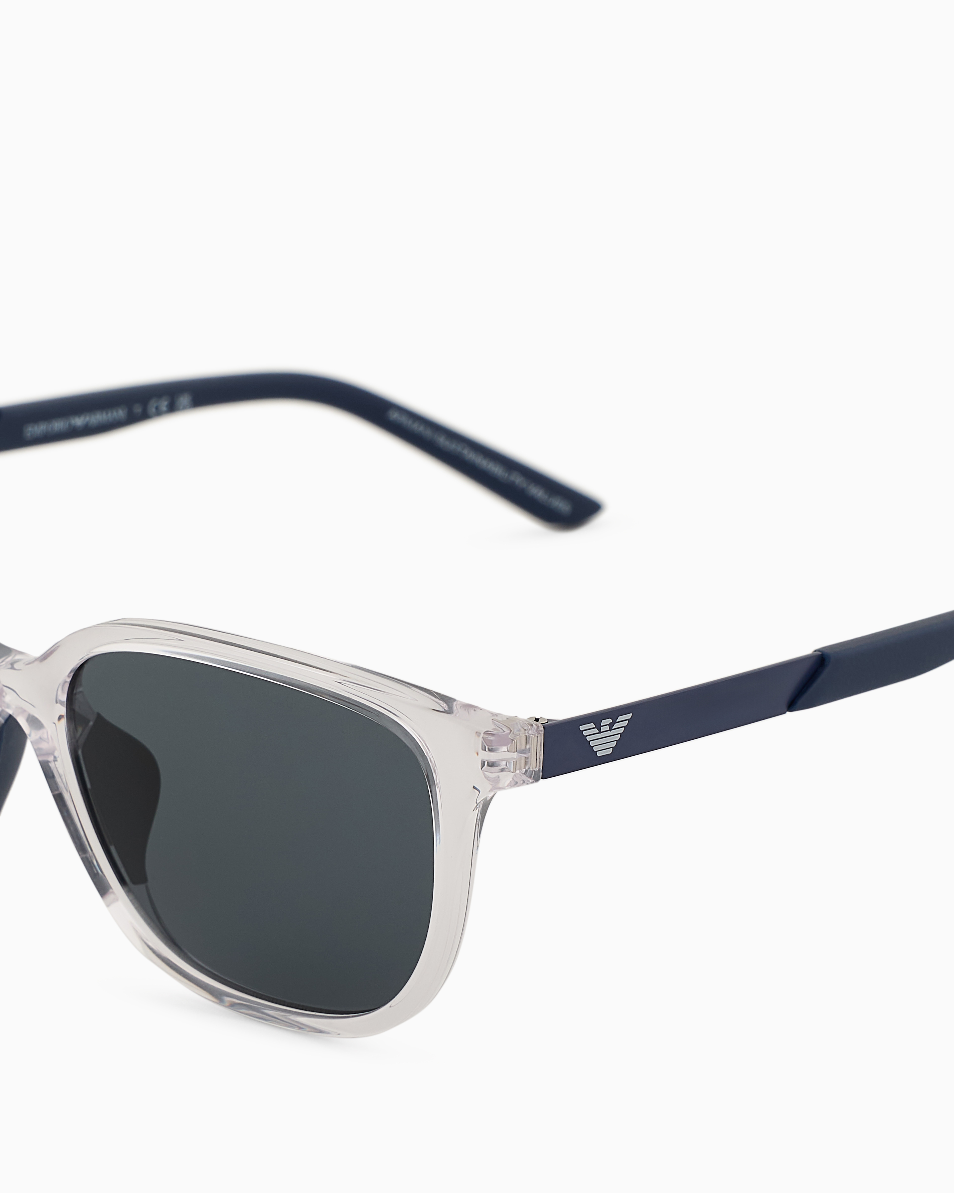 Emporio Armani - Children’s pillow-shaped sunglasses, Boy, Blue, Size: 49L