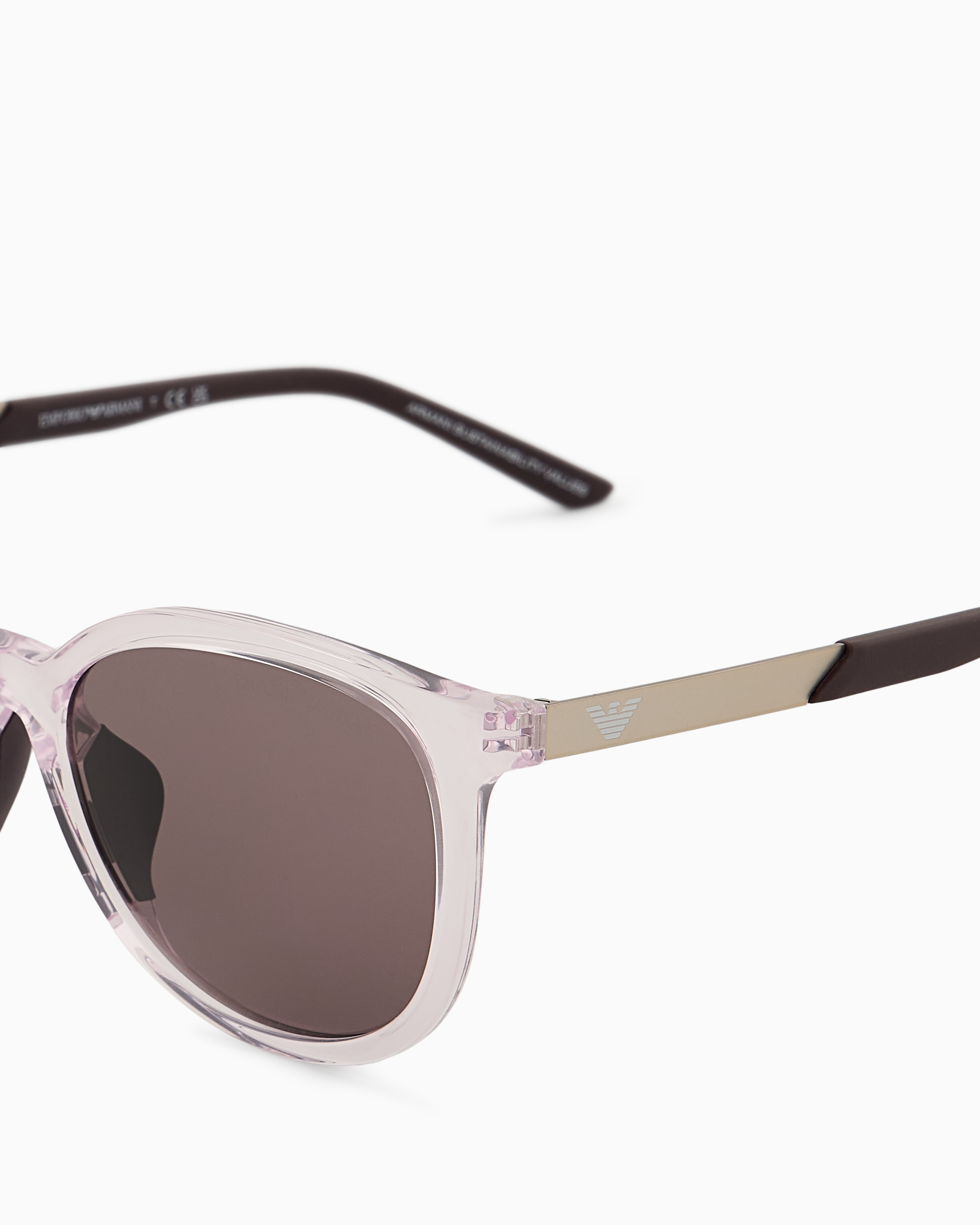 Emporio Armani - Girl’s cat-eye sunglasses, Girl, Silver, Size: 49L