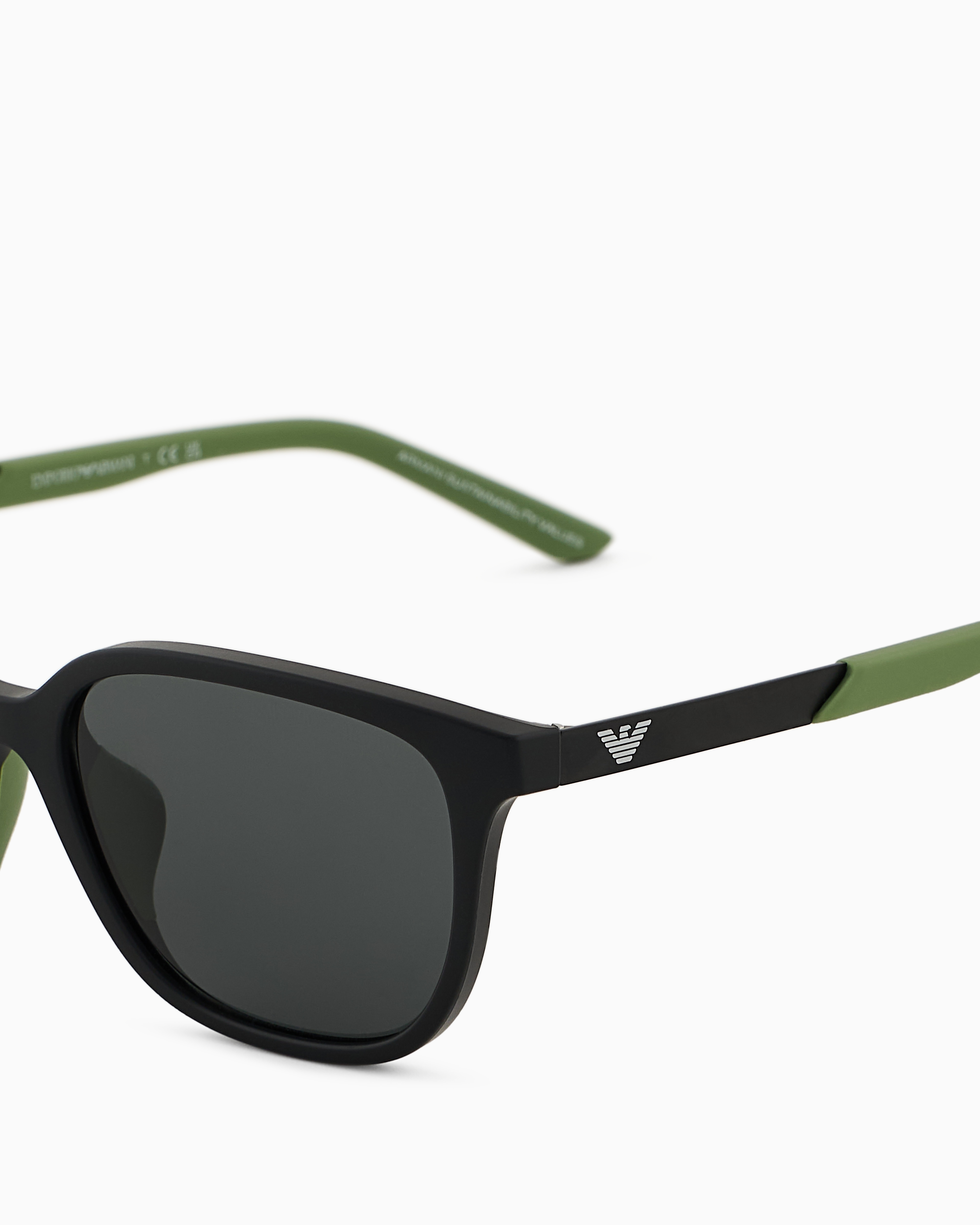 Emporio Armani - Children’s pillow-shaped sunglasses, Boy, Black, Size: 49L