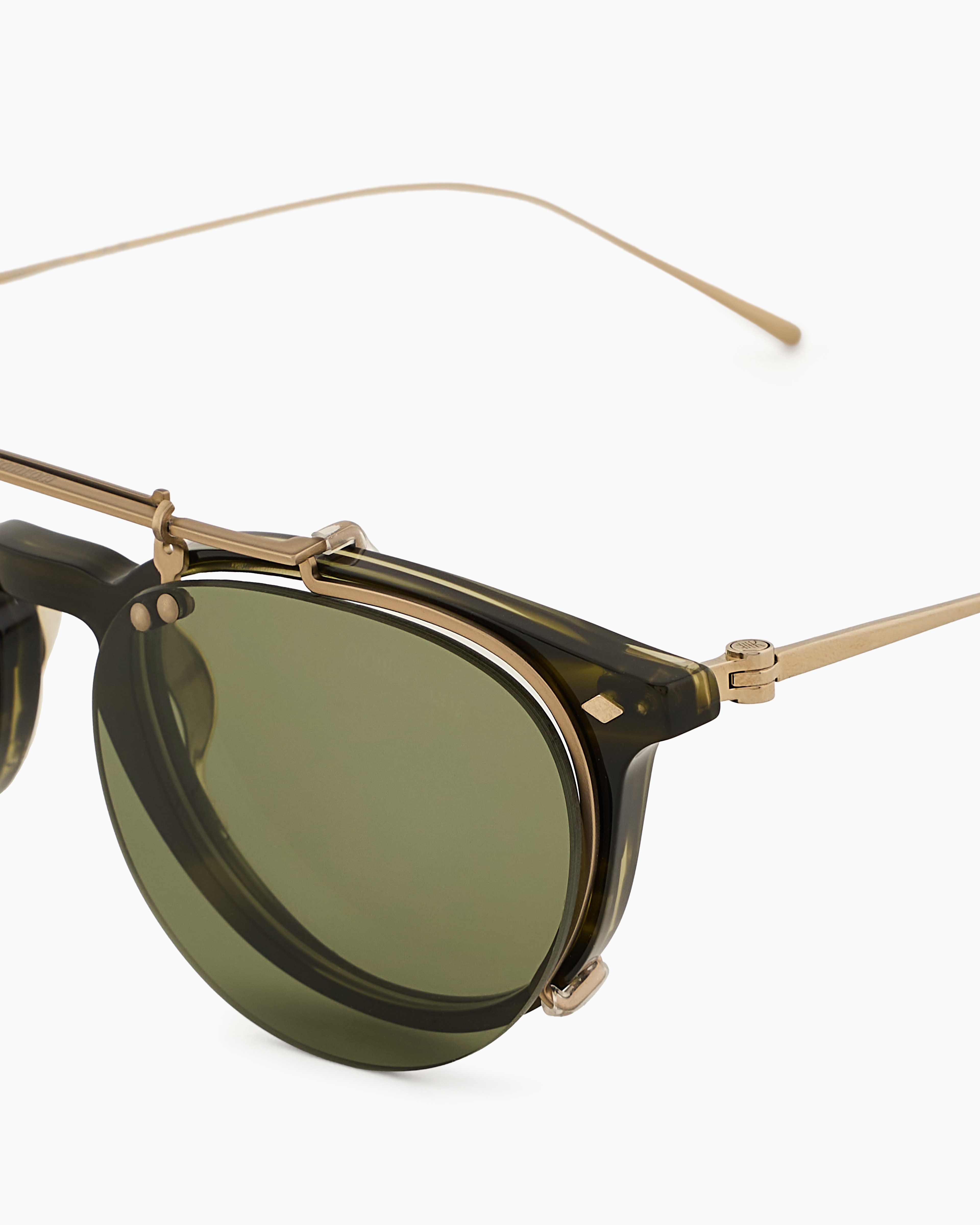 Giorgio Armani Men's Panto Glasses